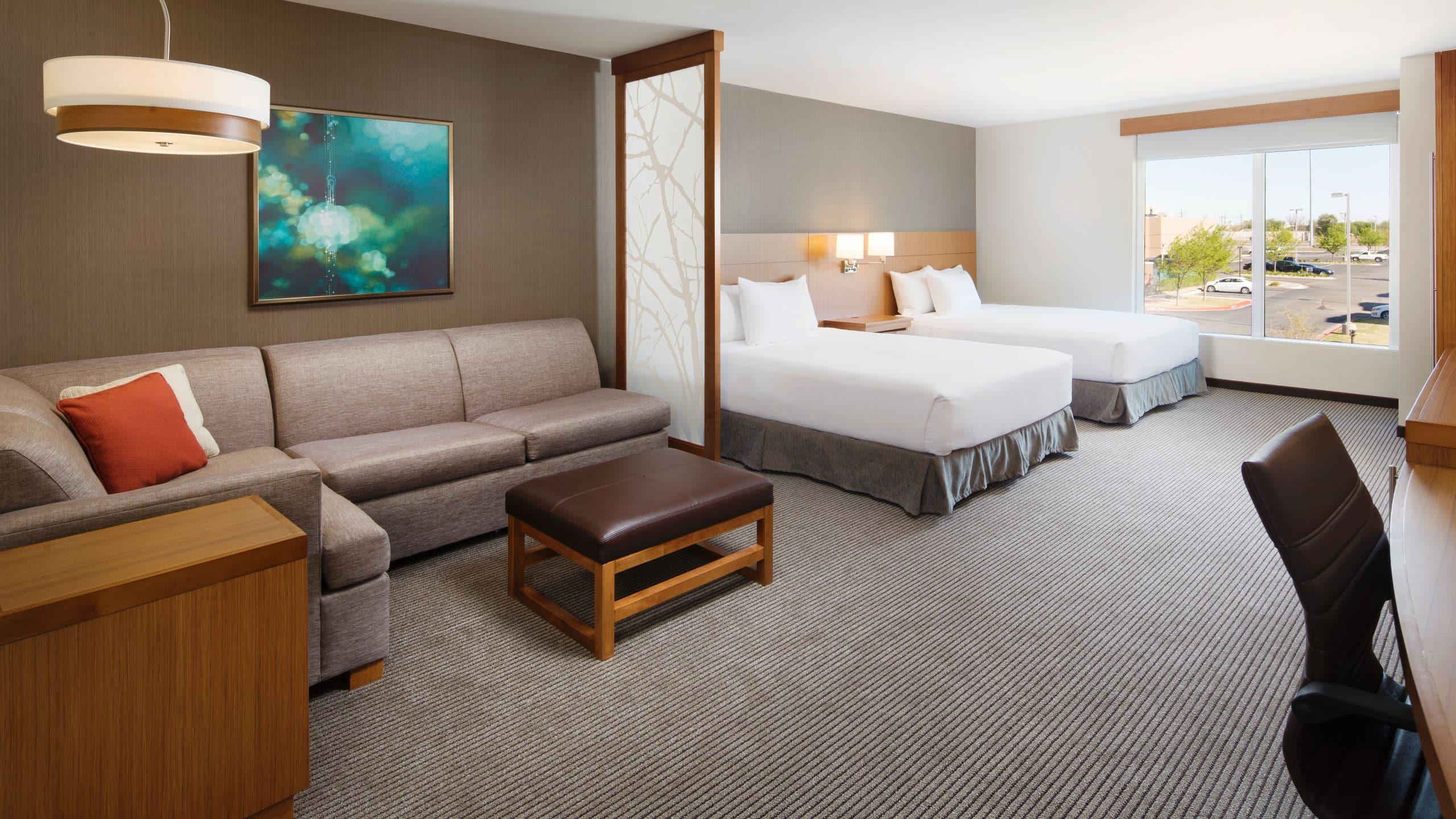 Double Two Queen Beds