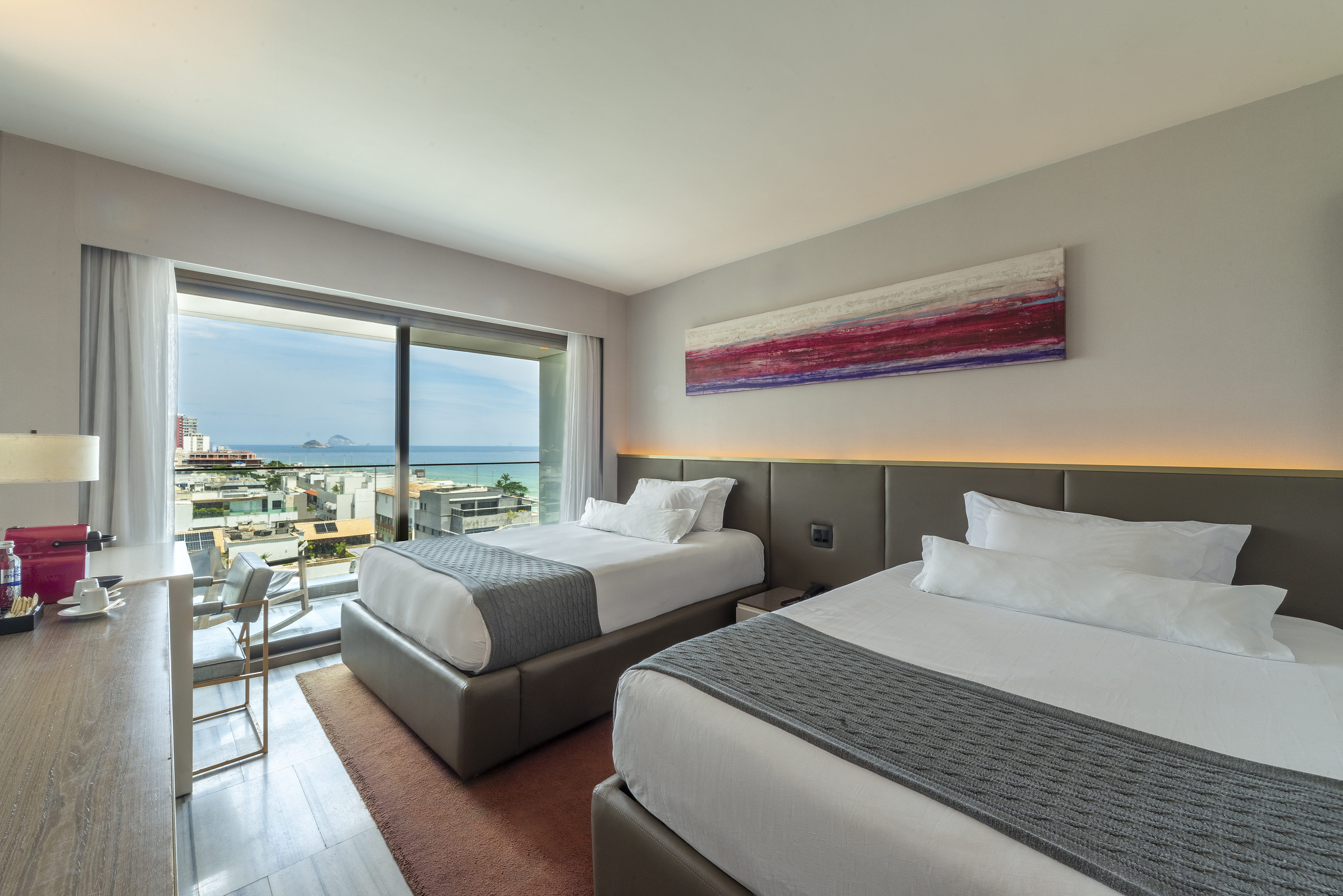 Twin Partial Ocean View