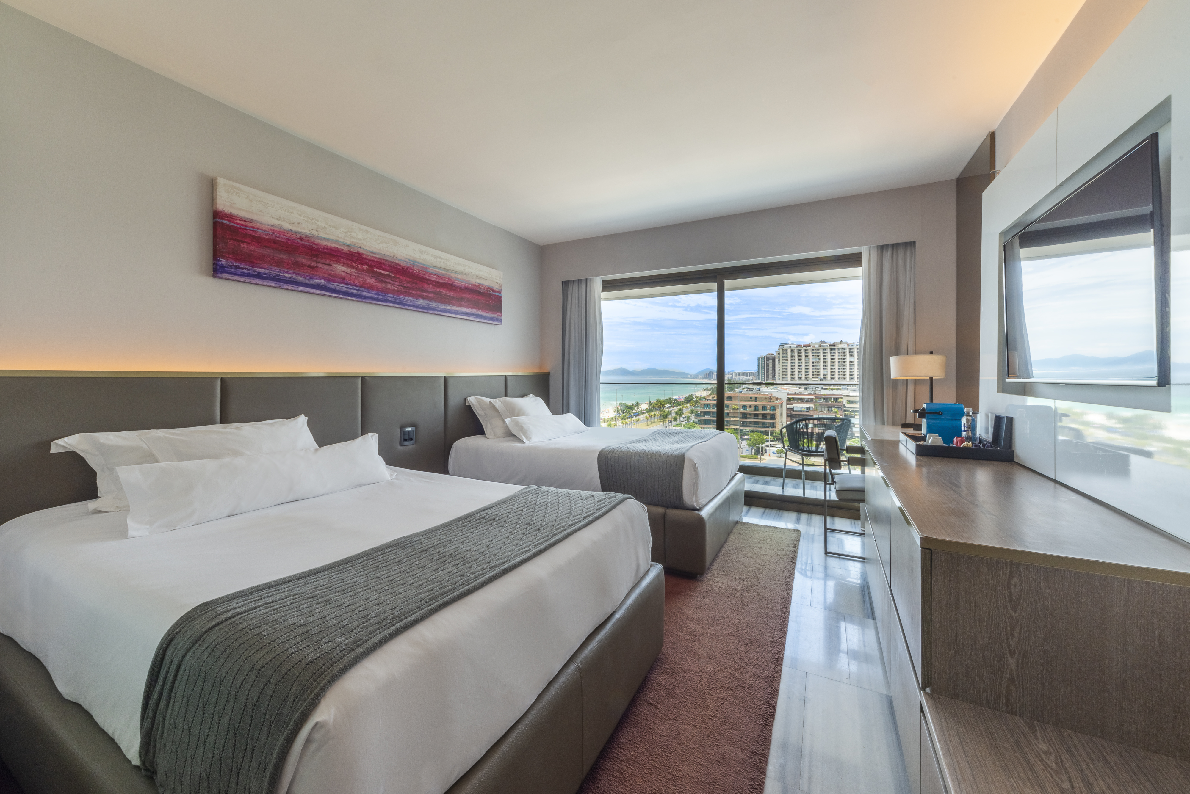 Twin Partial Ocean View