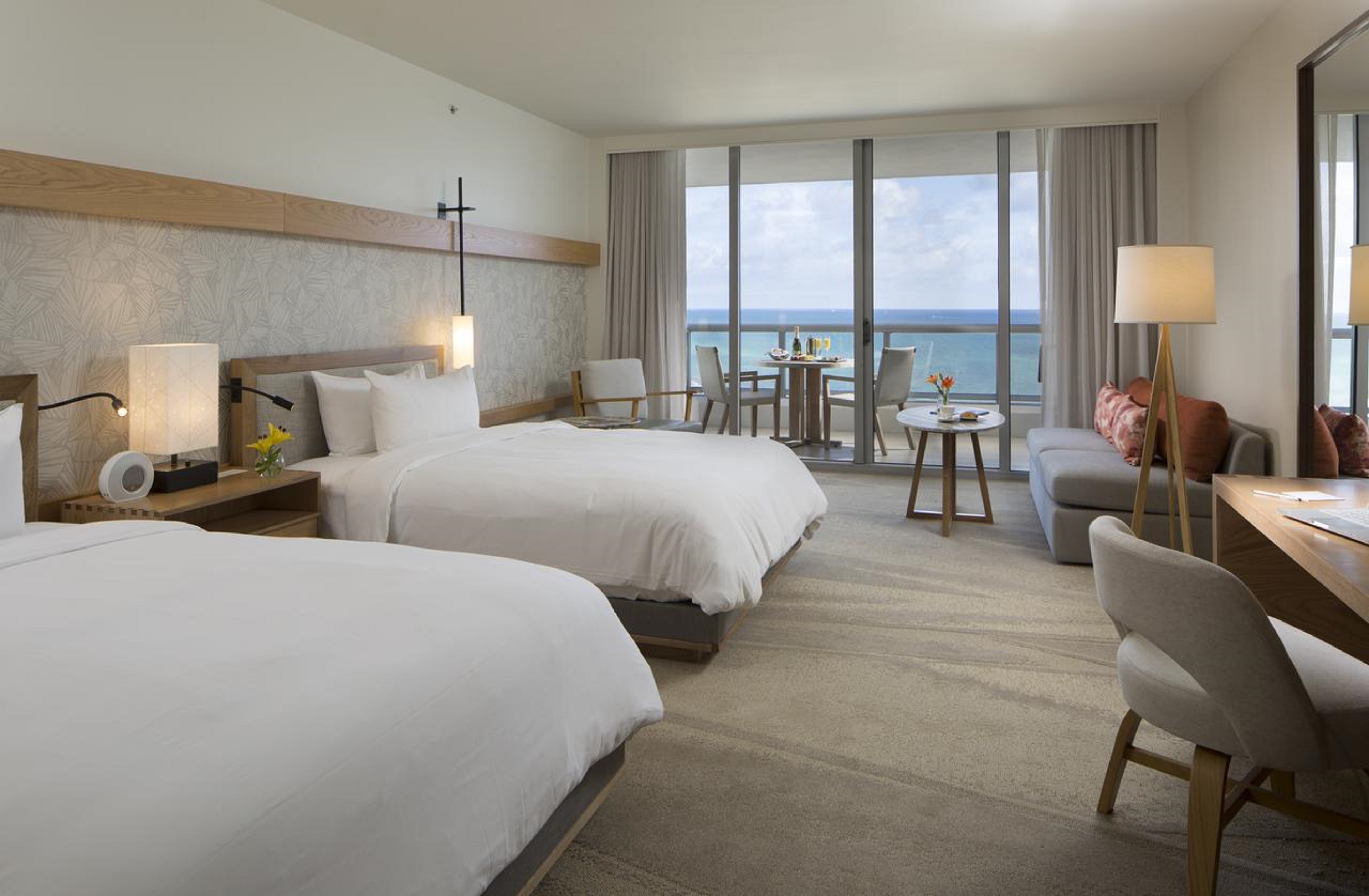 Double Ocean View Two Queen Beds