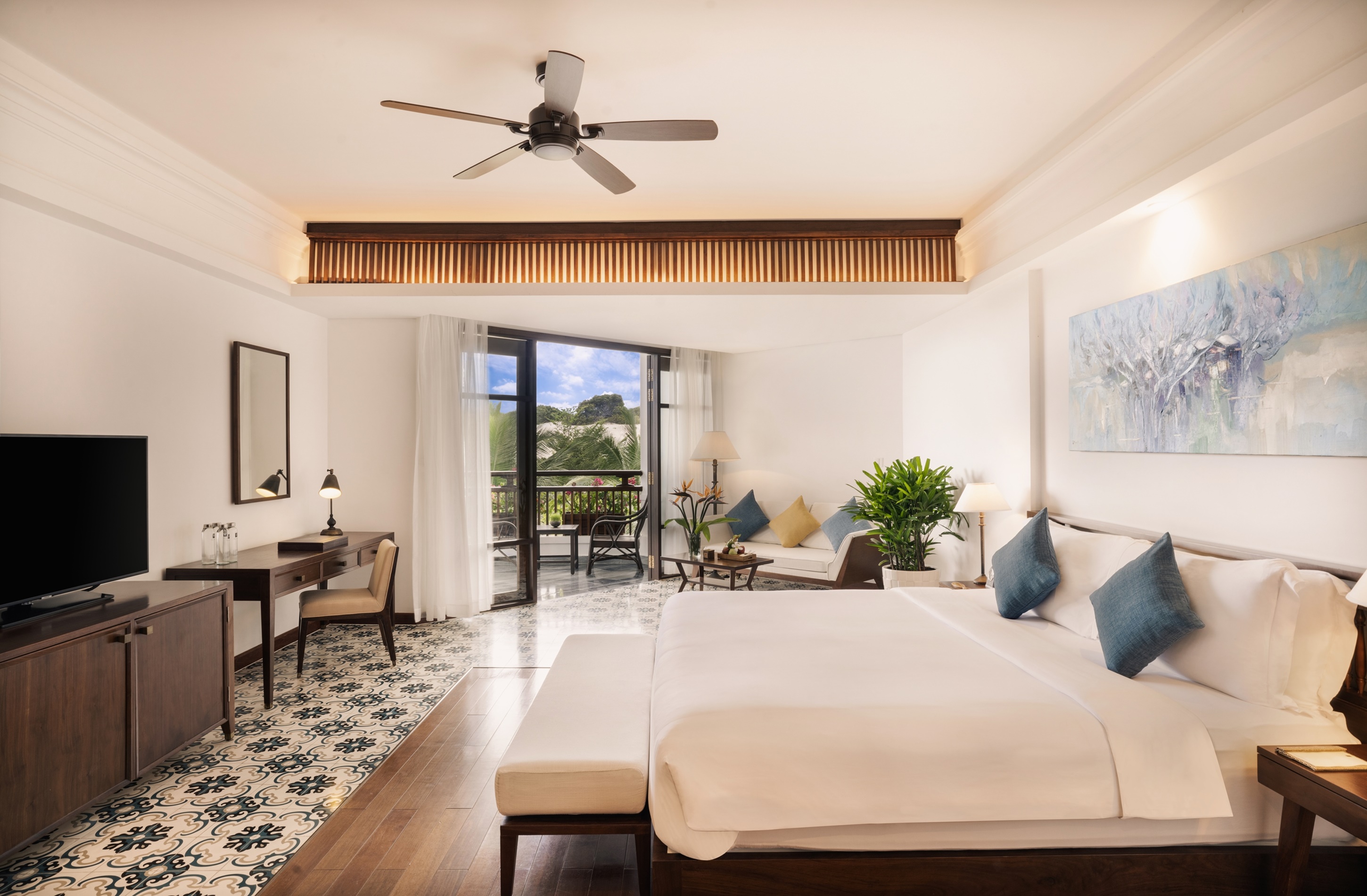 Double Garden View with Balcony