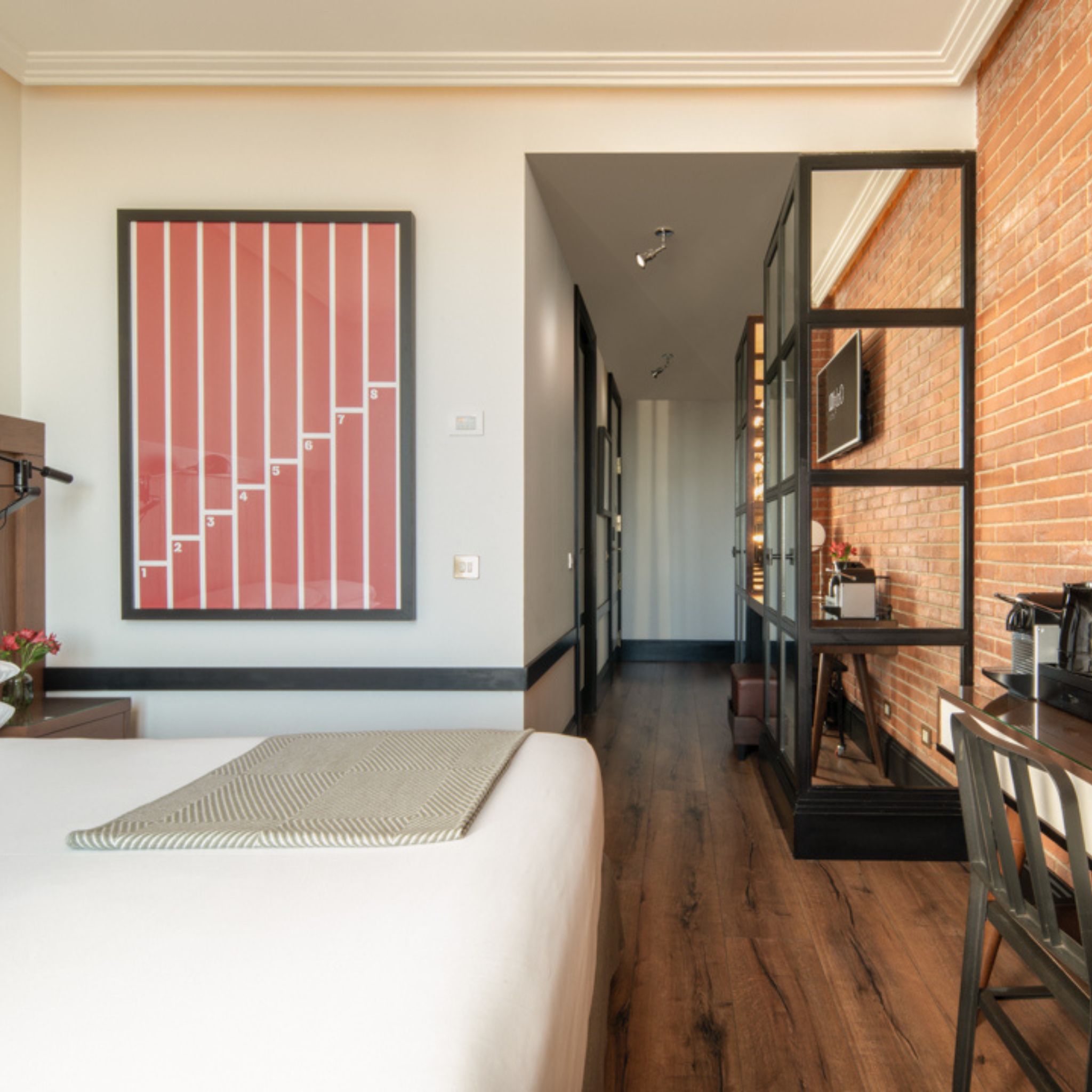 Double Single Deluxe with Balcony