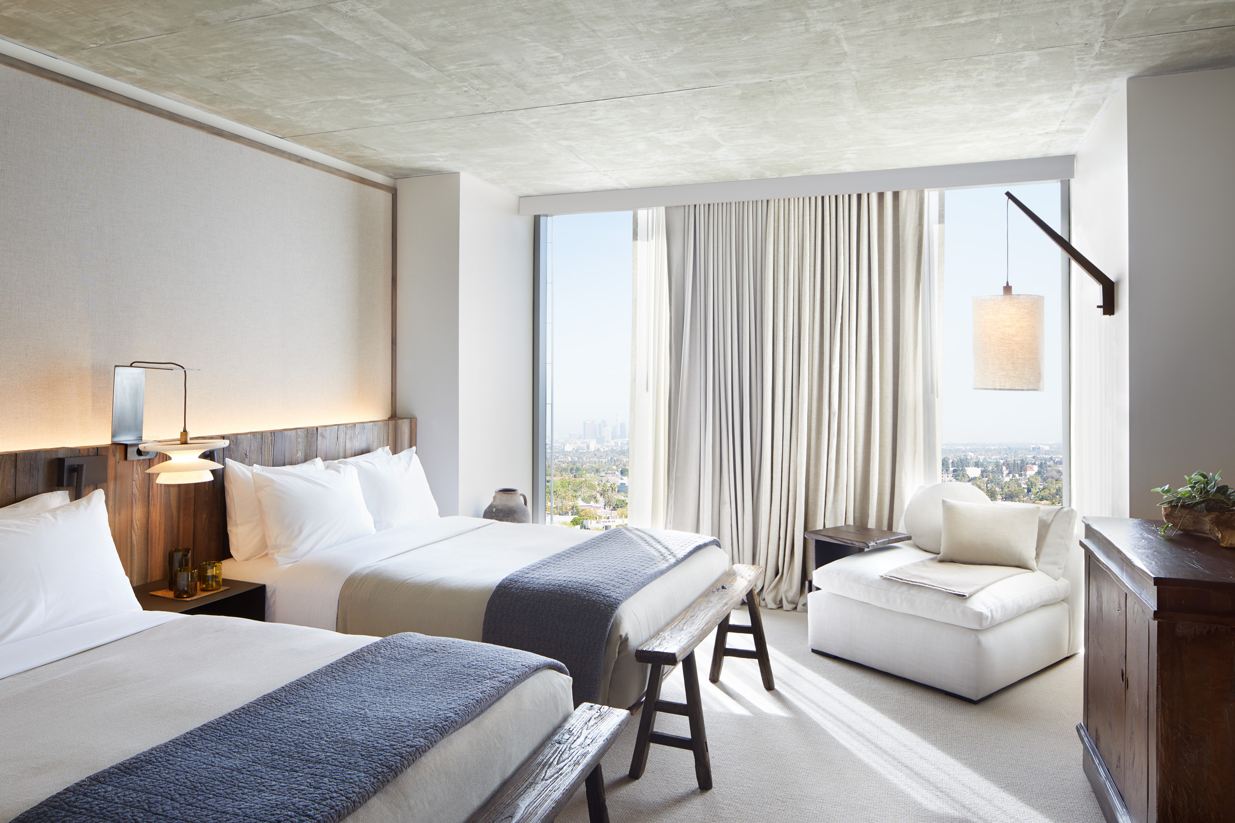 Double Two Double Beds