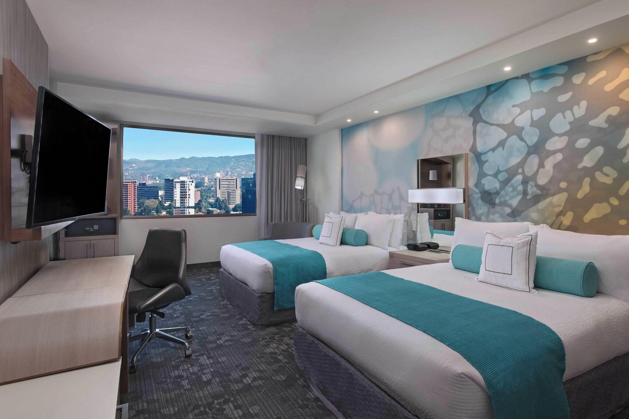 Double Two Queen Beds