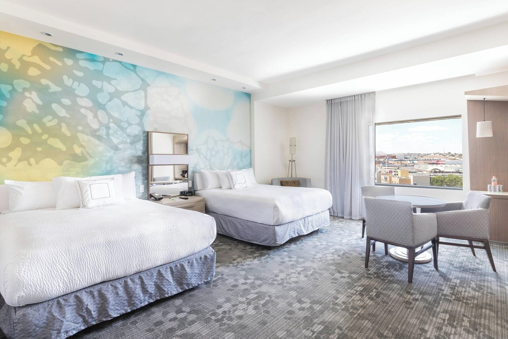 Quadruple Two Queen Beds