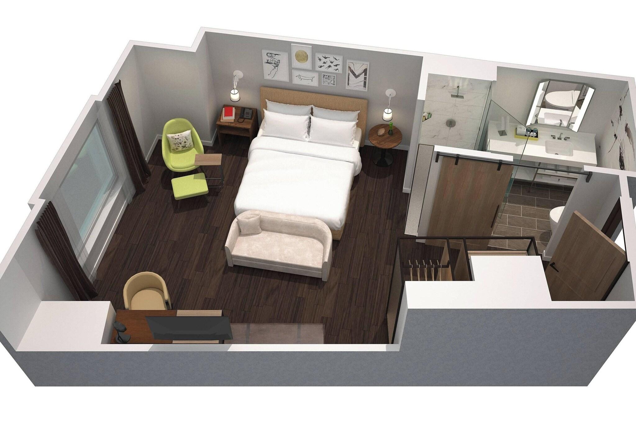 Double King Size Bed