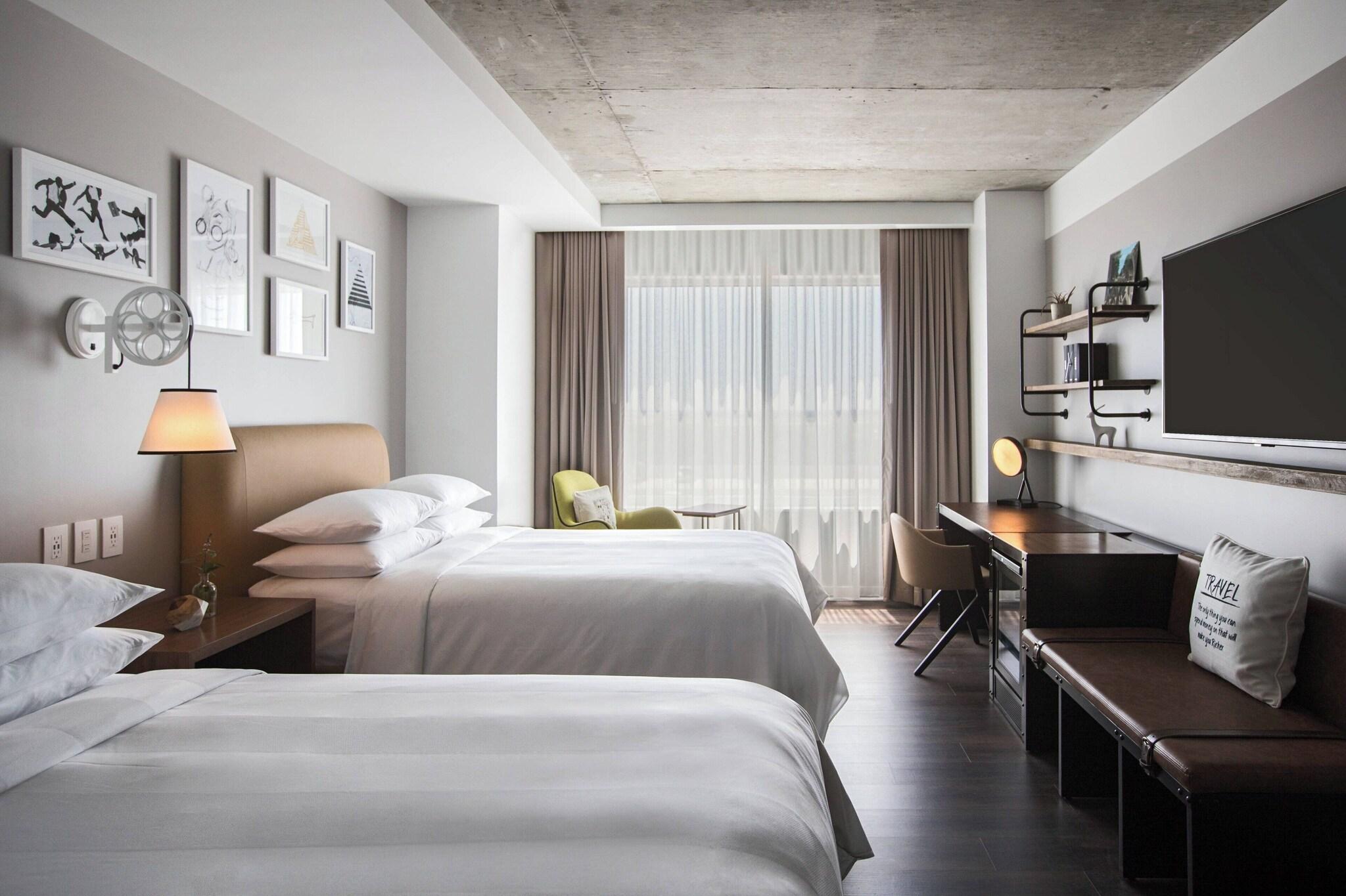 Double Two Double Beds