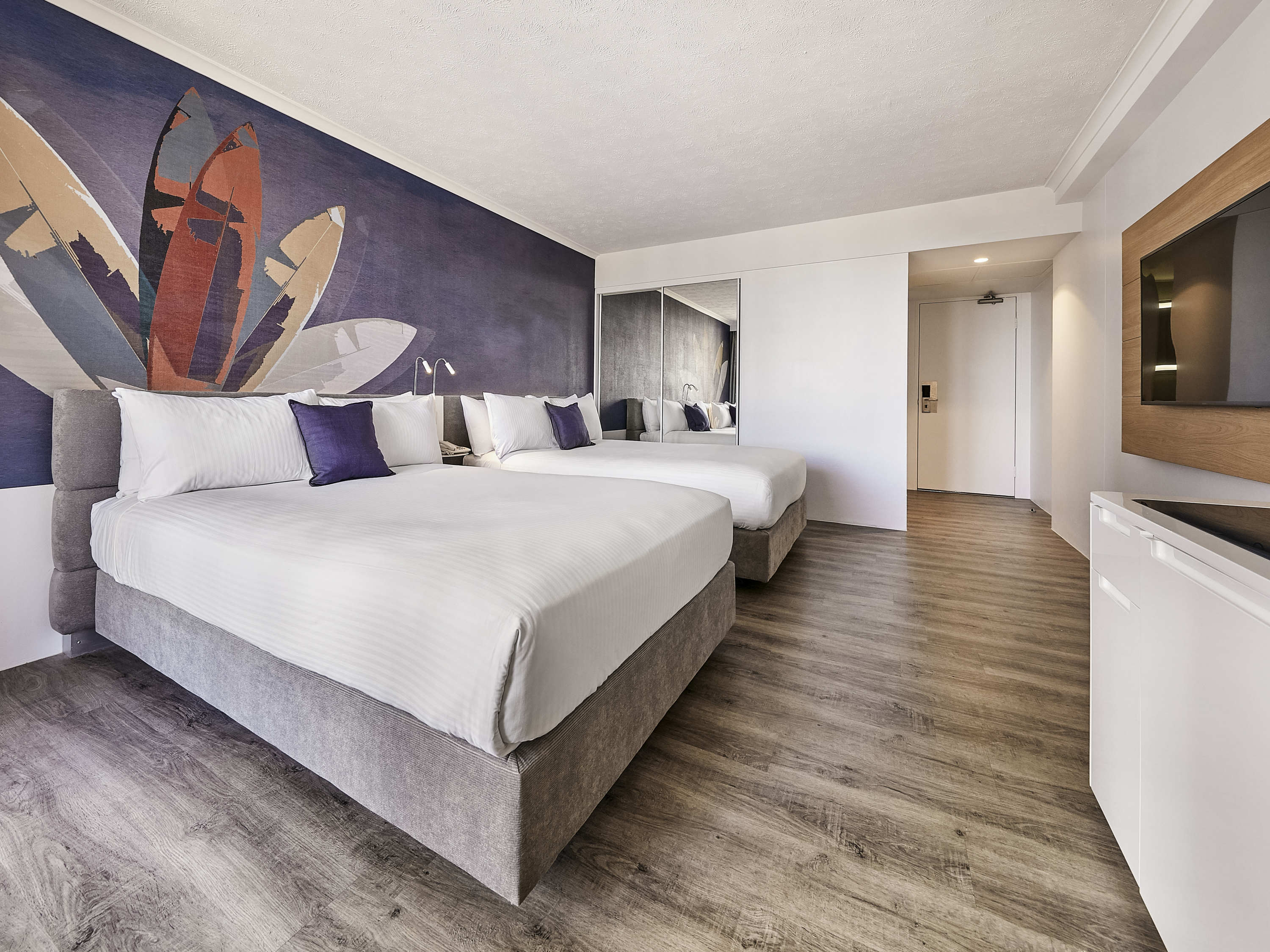 Double Deluxe Two Double Beds