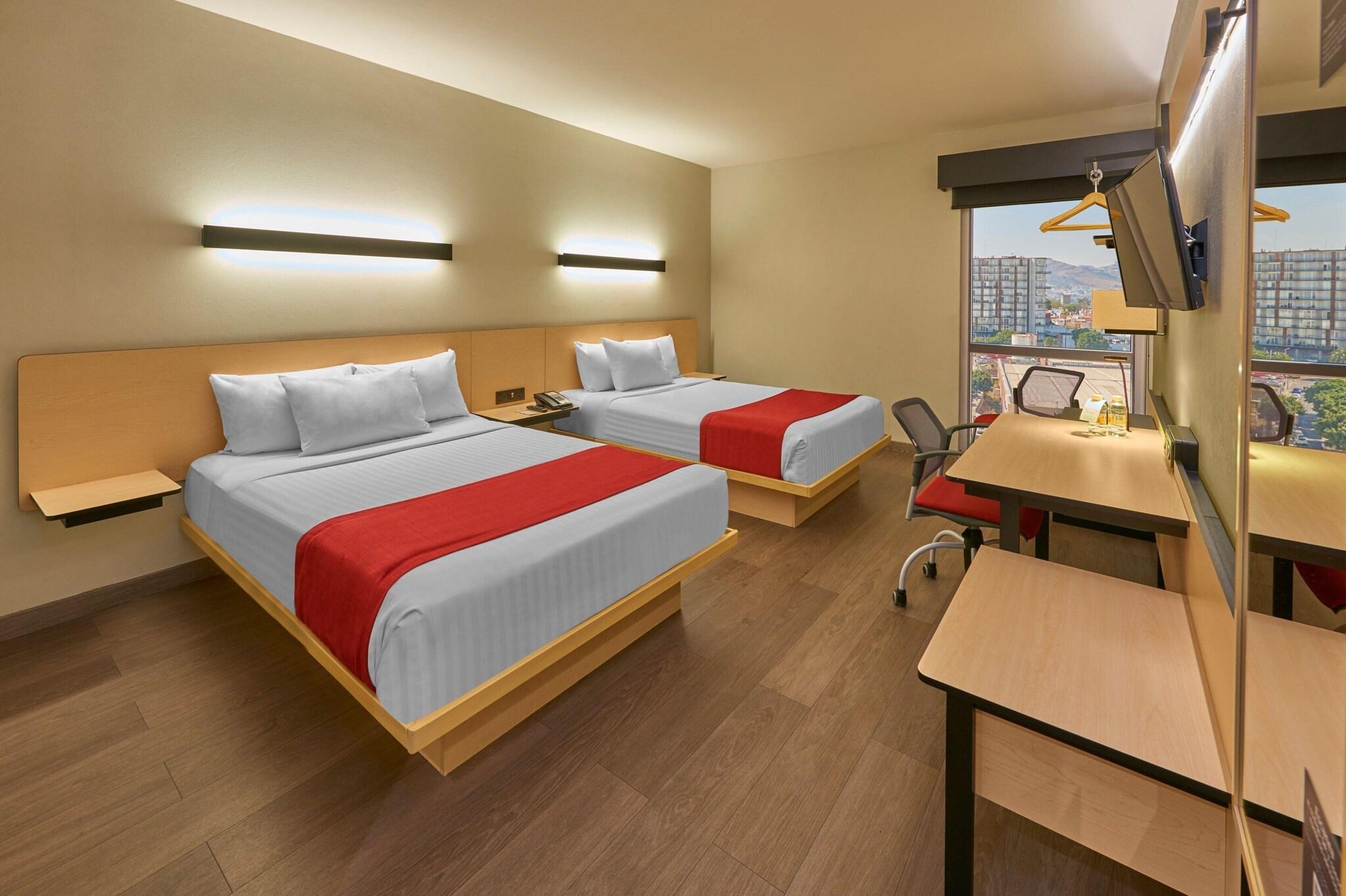 Double Two Double Beds