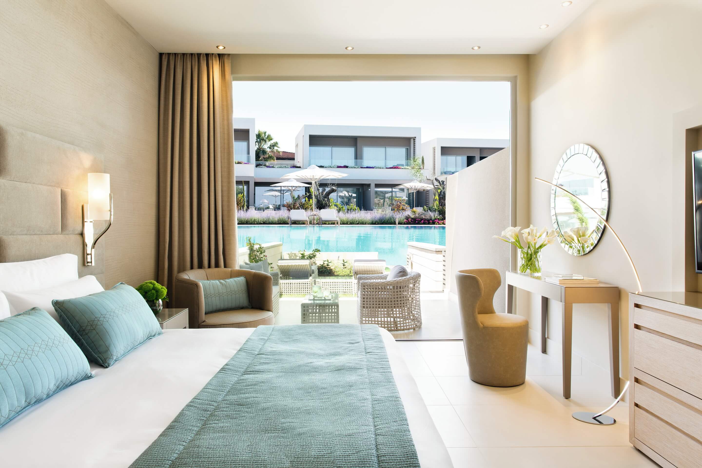 Family Room Pool View