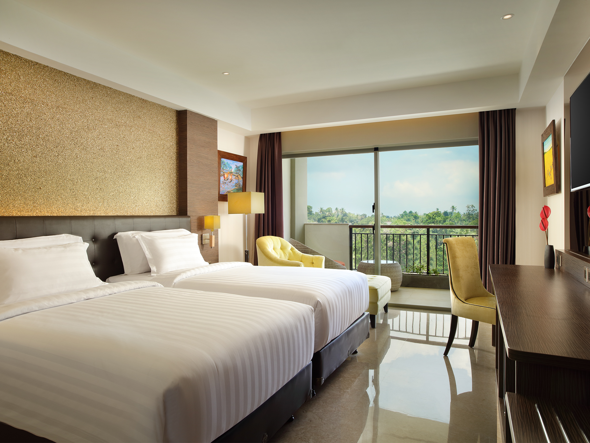 Double or Twin Deluxe Pool View