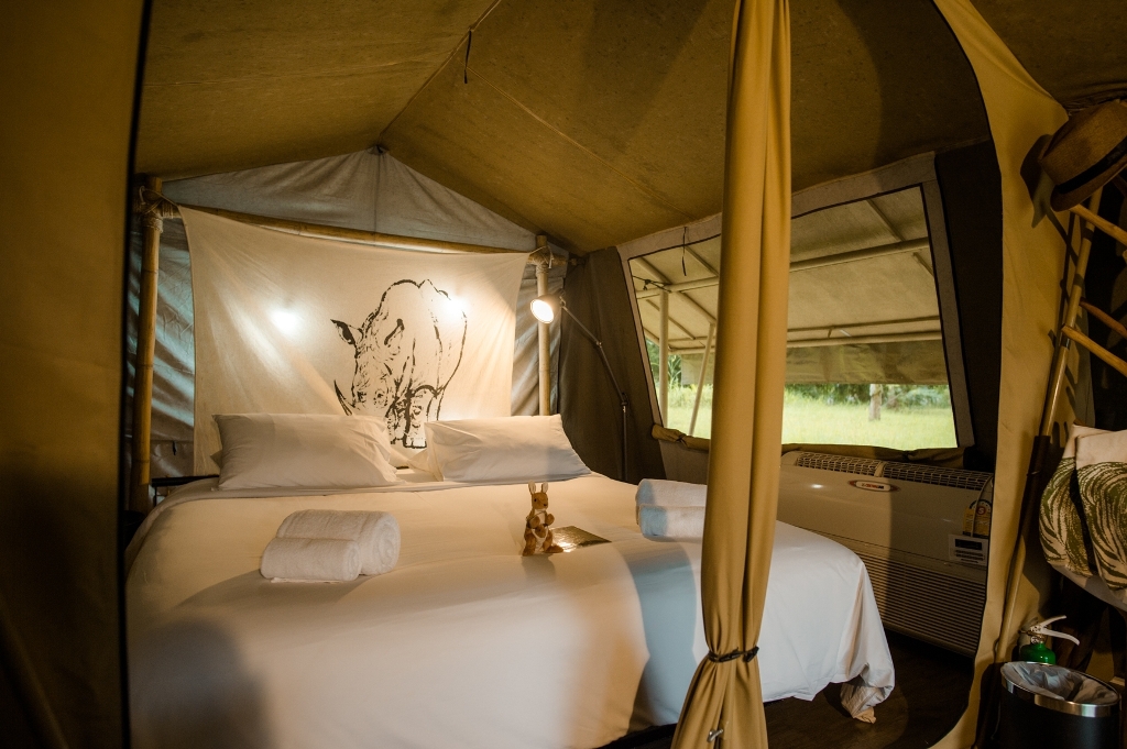 Tent Economy with Shared Bathroom