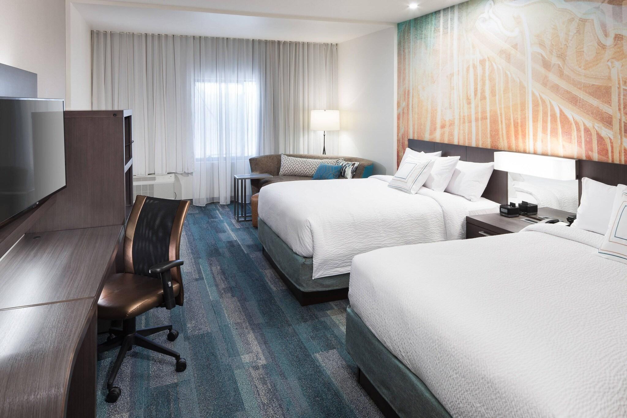 Double Two Queen Beds