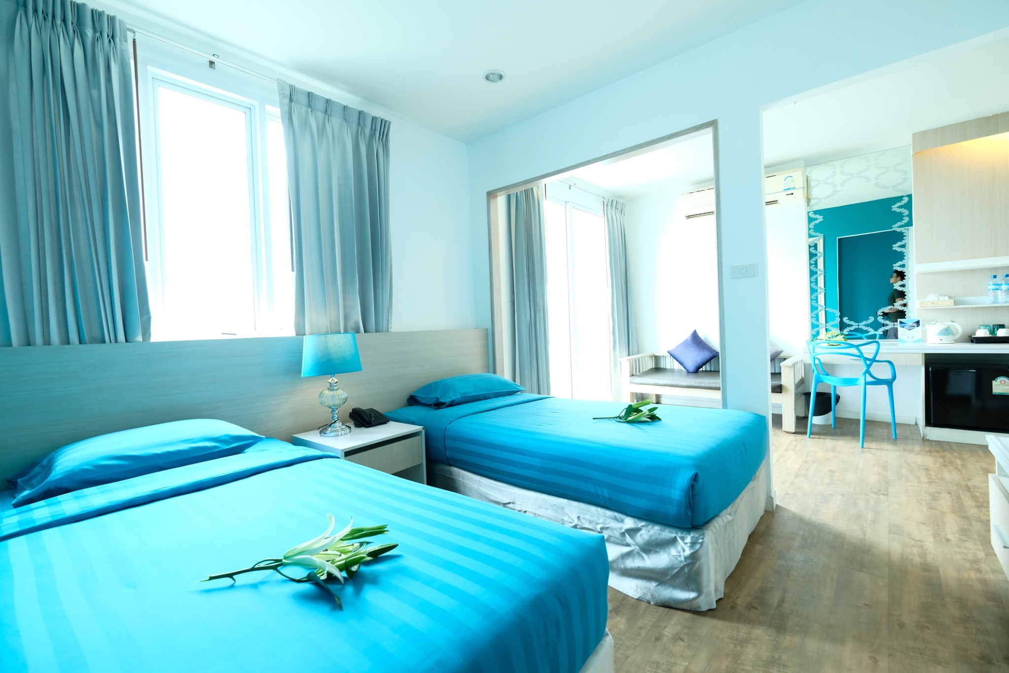 Double or Twin One Bedroom