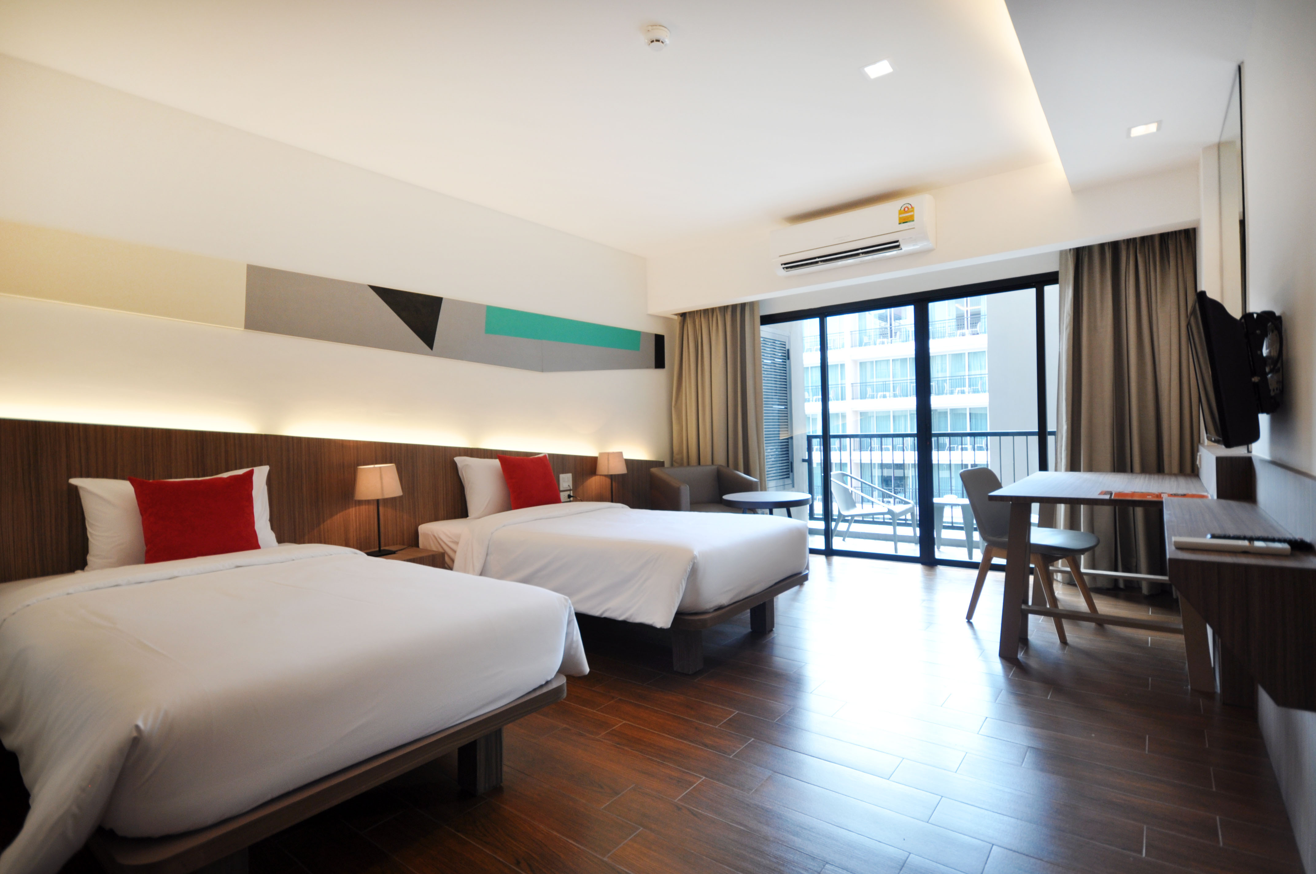 Double or Twin Deluxe Pool View