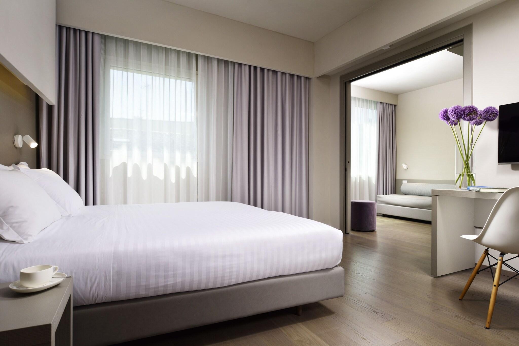 Single with Double Bed