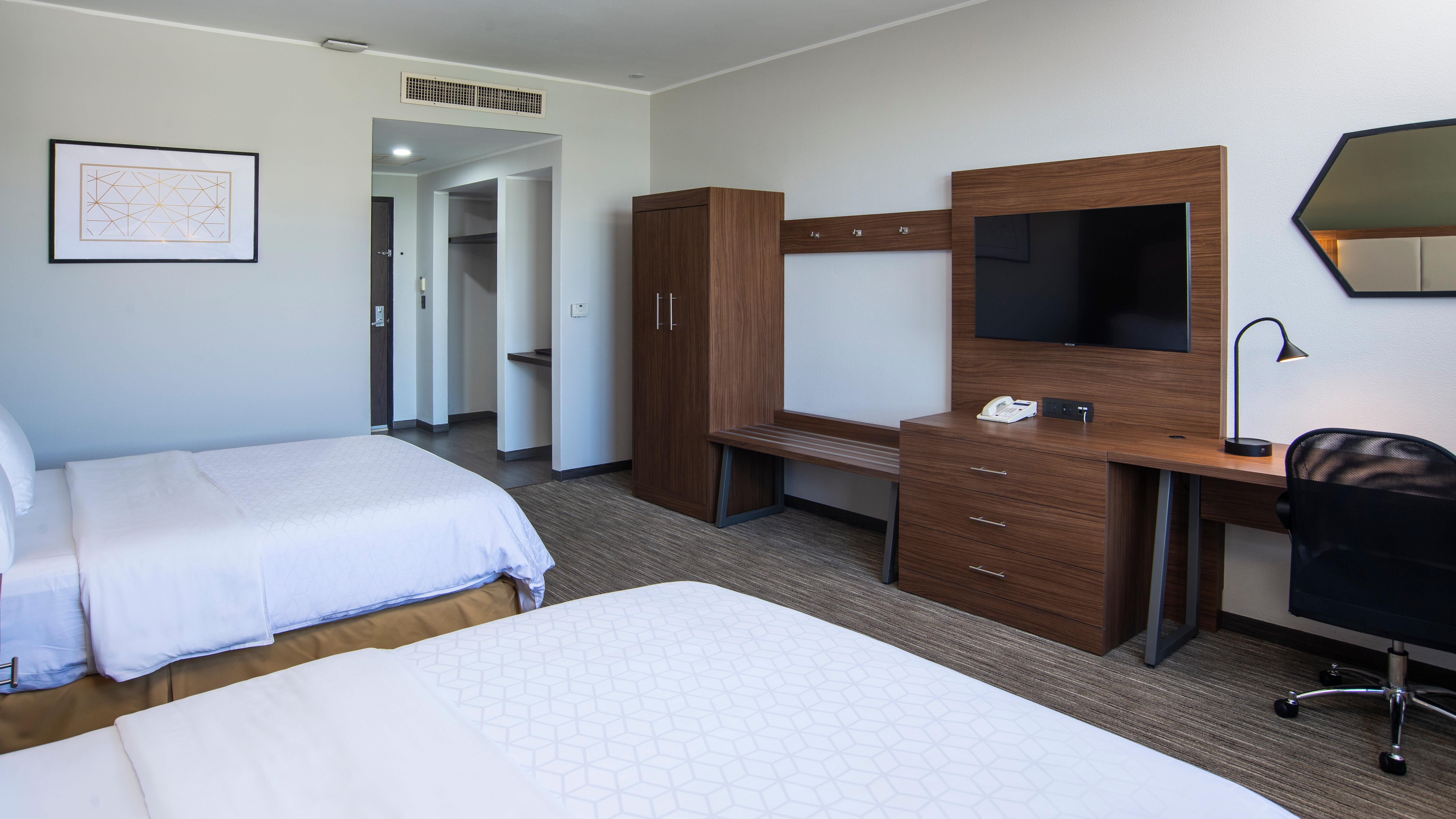 Double Two Queen Beds