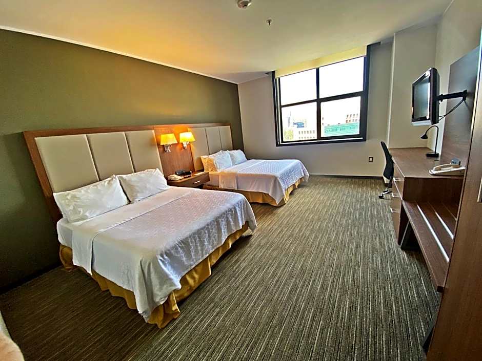 Double Two Queen Beds