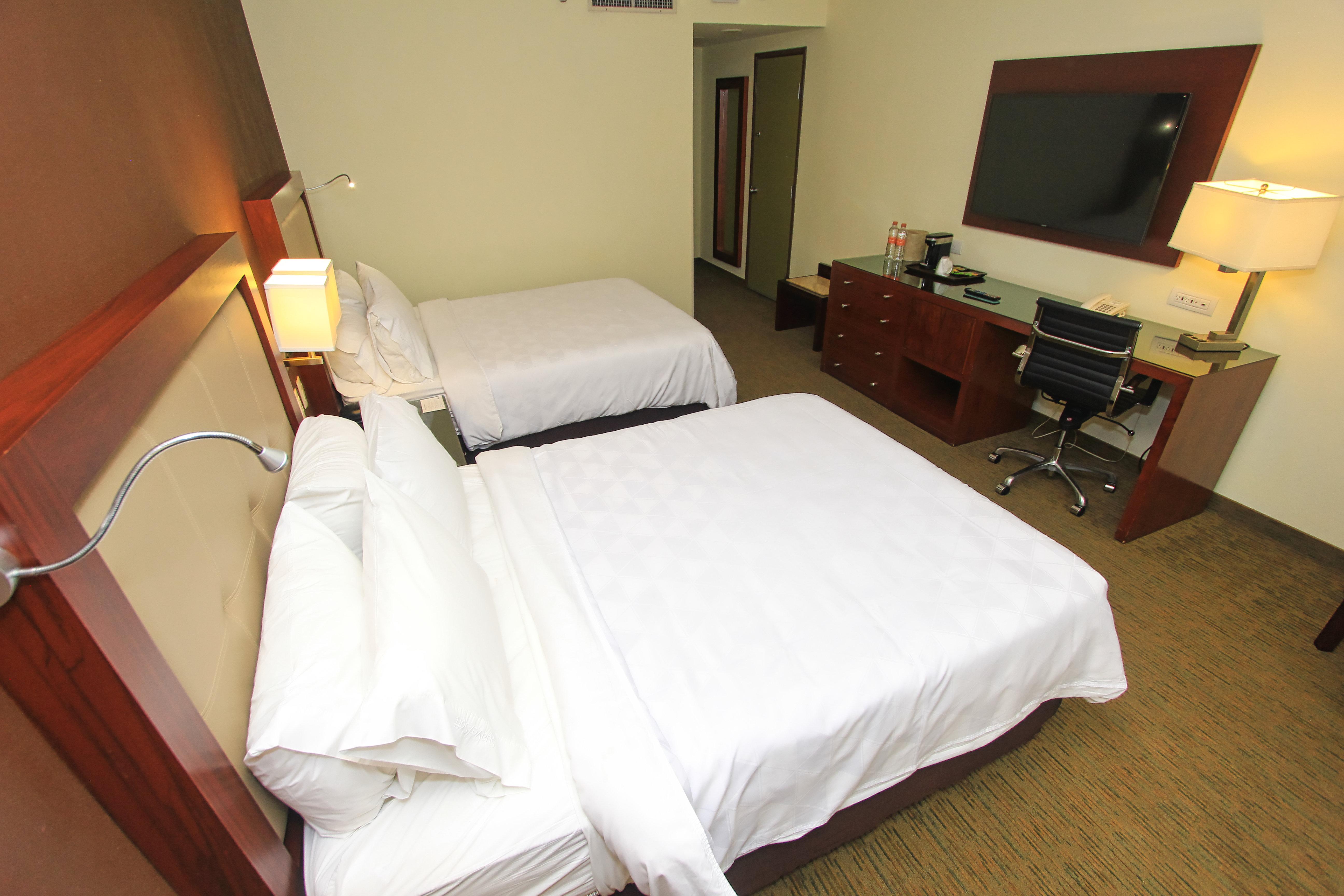 Double Two Double Beds