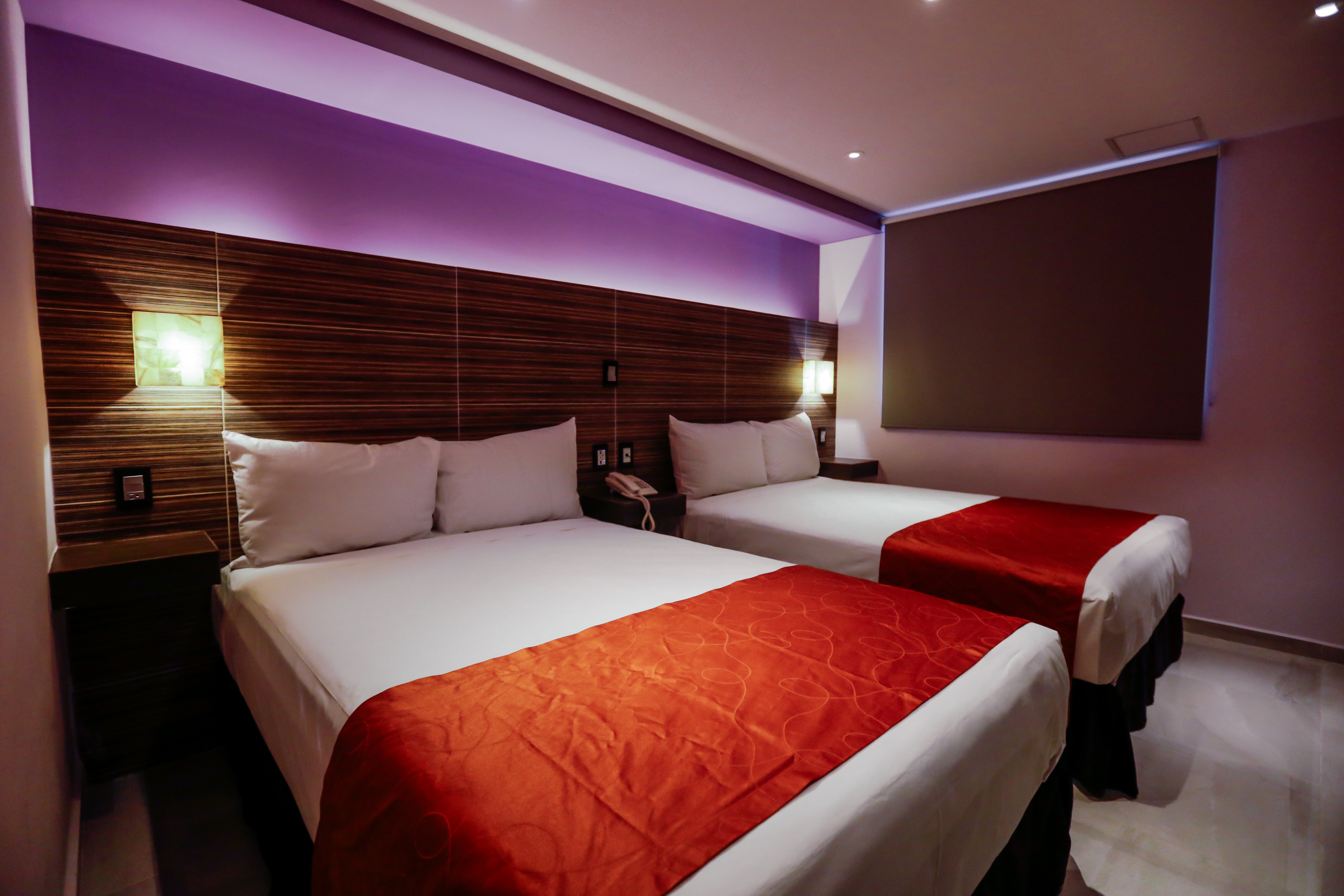 Double Two Double Beds