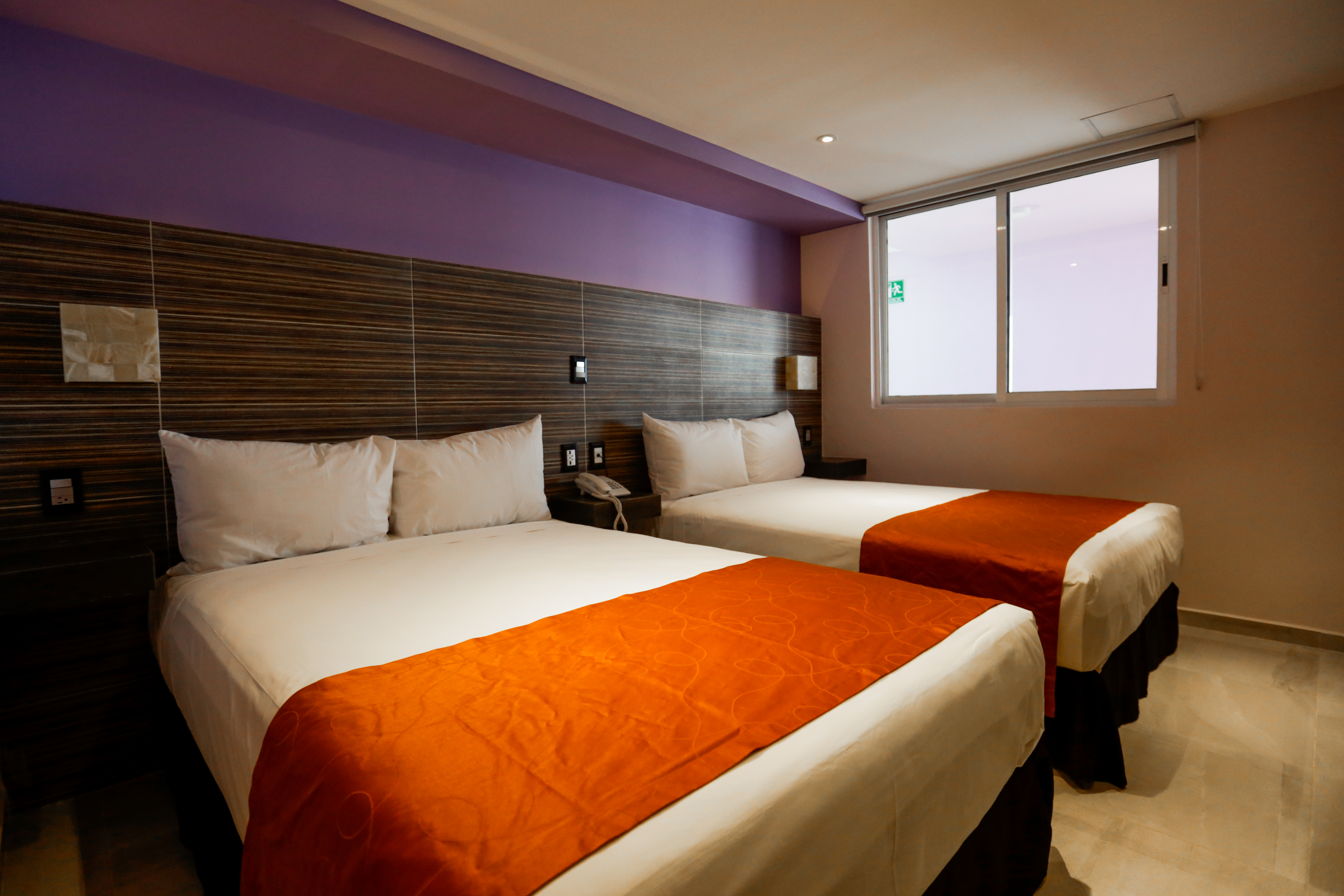 Double Two Double Beds