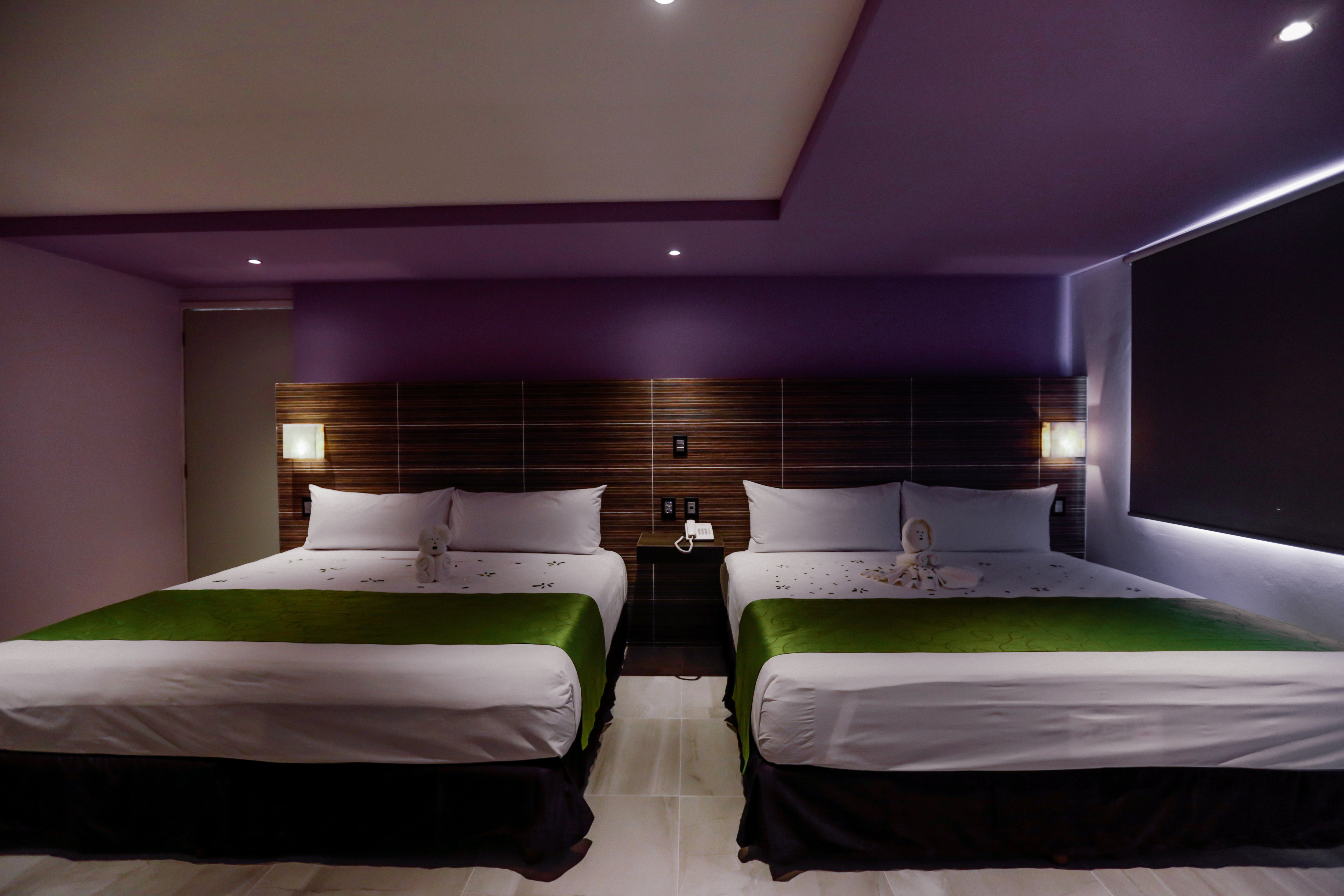 Double Two Double Beds