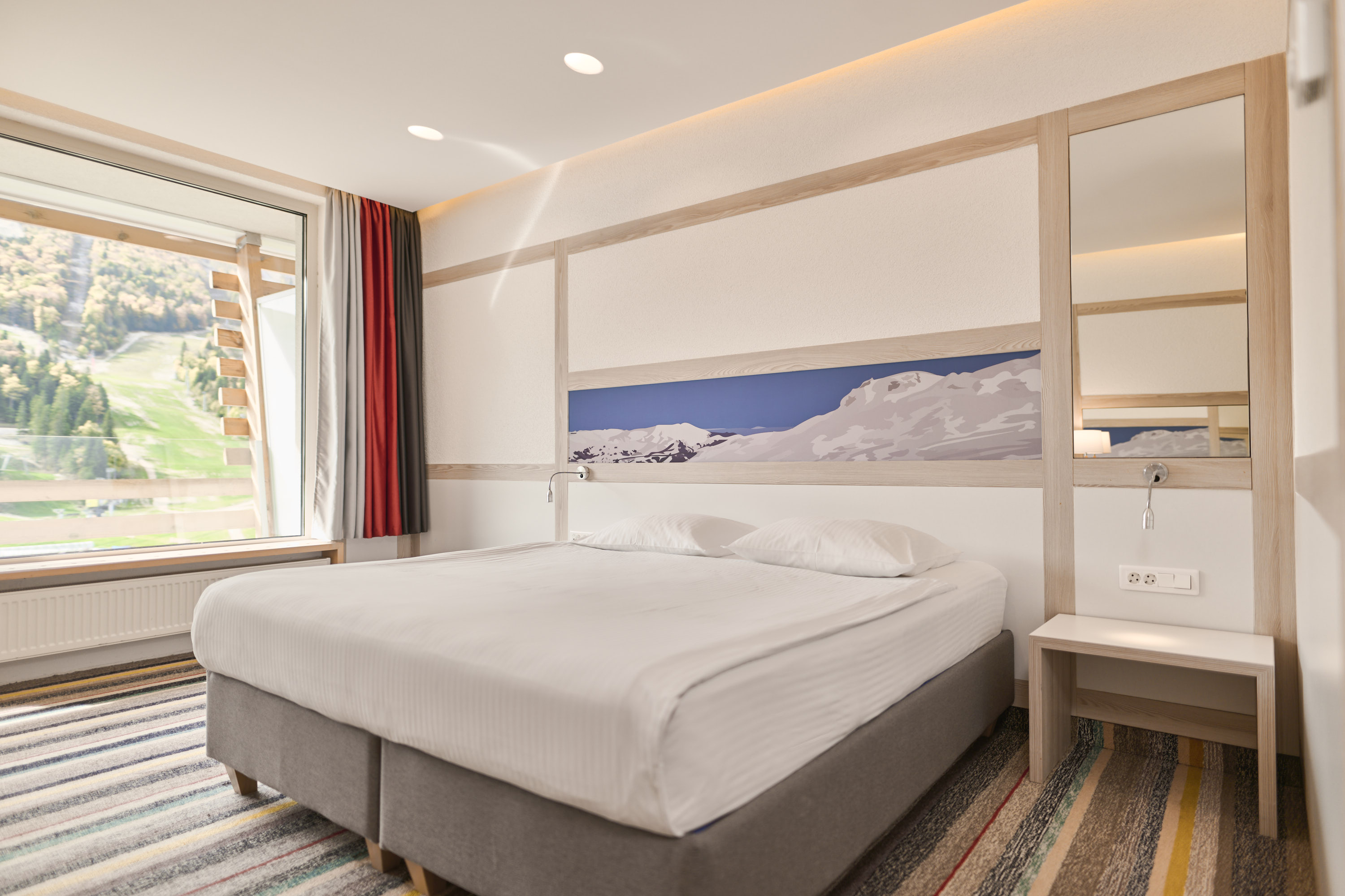 Double or Twin King Size Bed