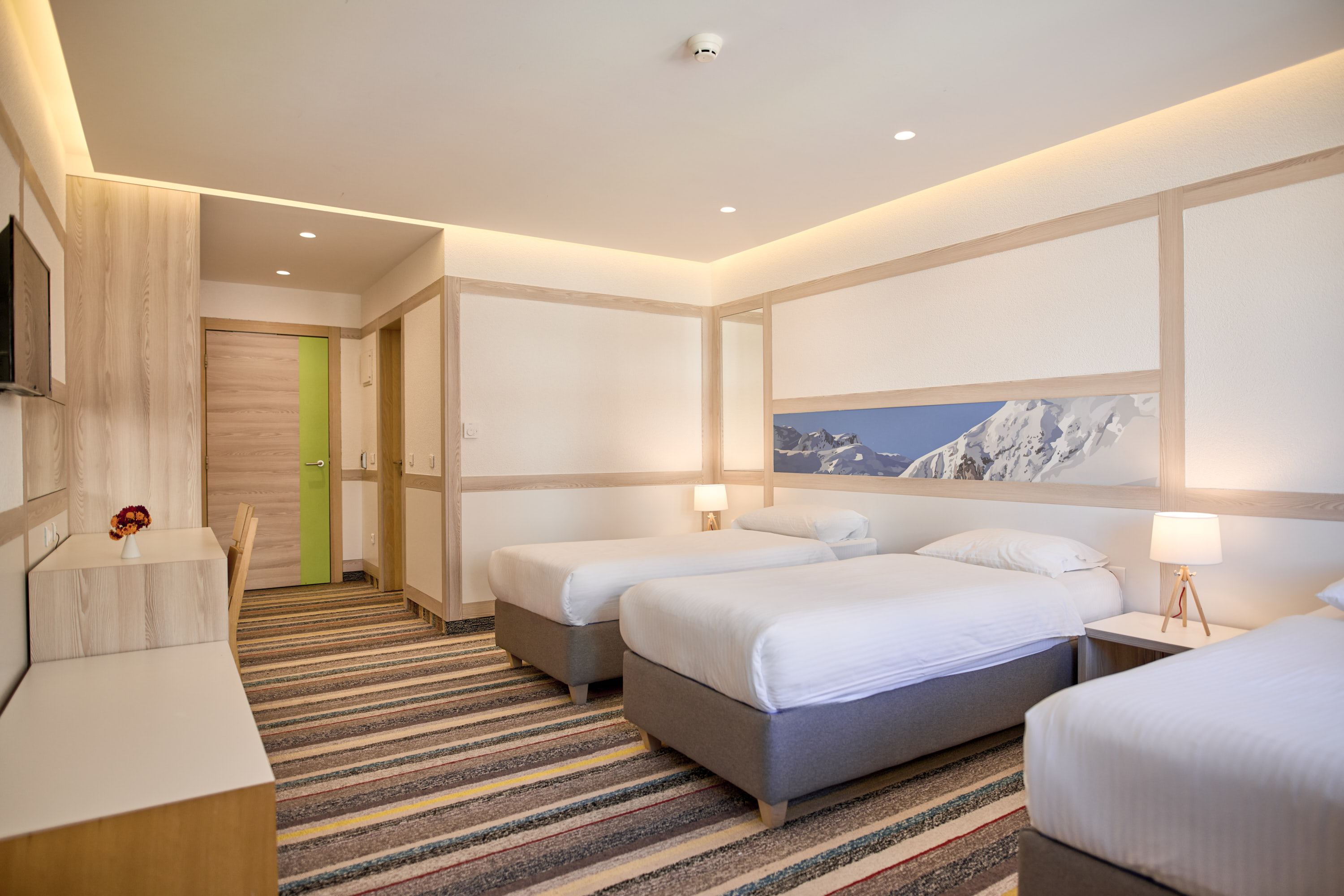 Triple Three Bedrooms