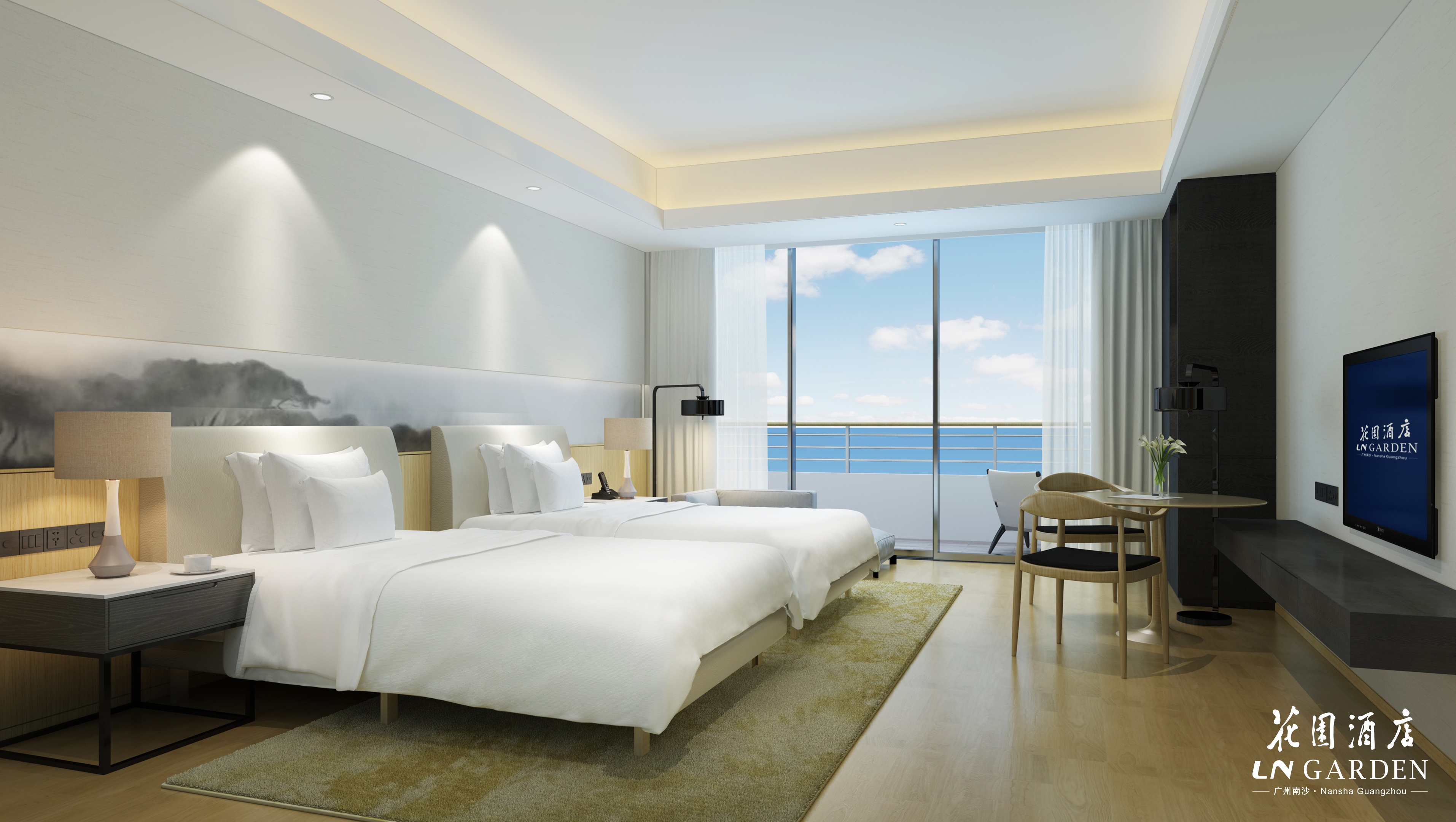 Twin Executive Garden View