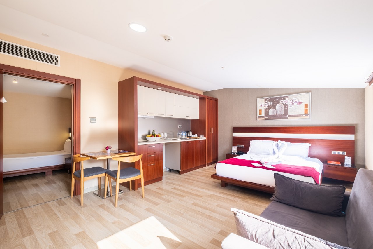 Family Room with Kitchenette