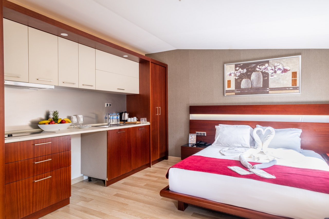 Family Room with Kitchenette