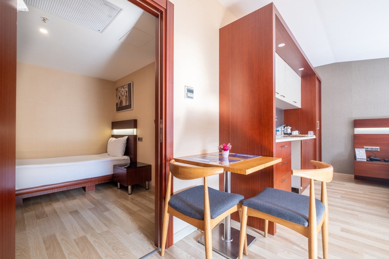 Family Room with Kitchenette