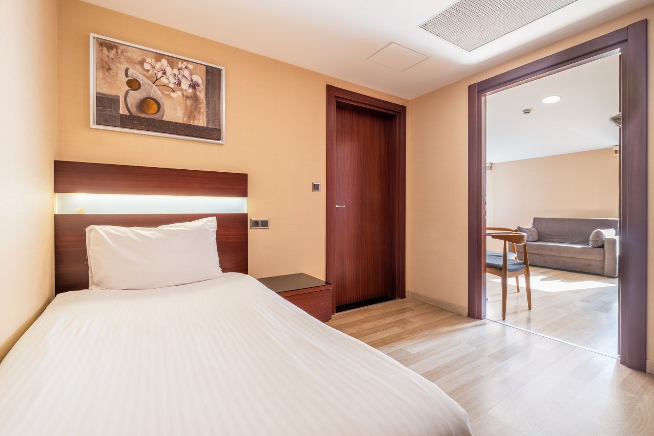 Family Room with Kitchenette