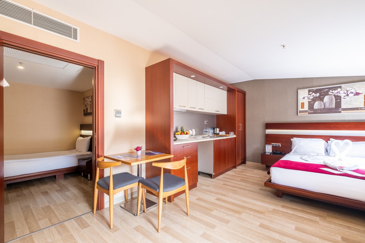 Family Room with Kitchenette