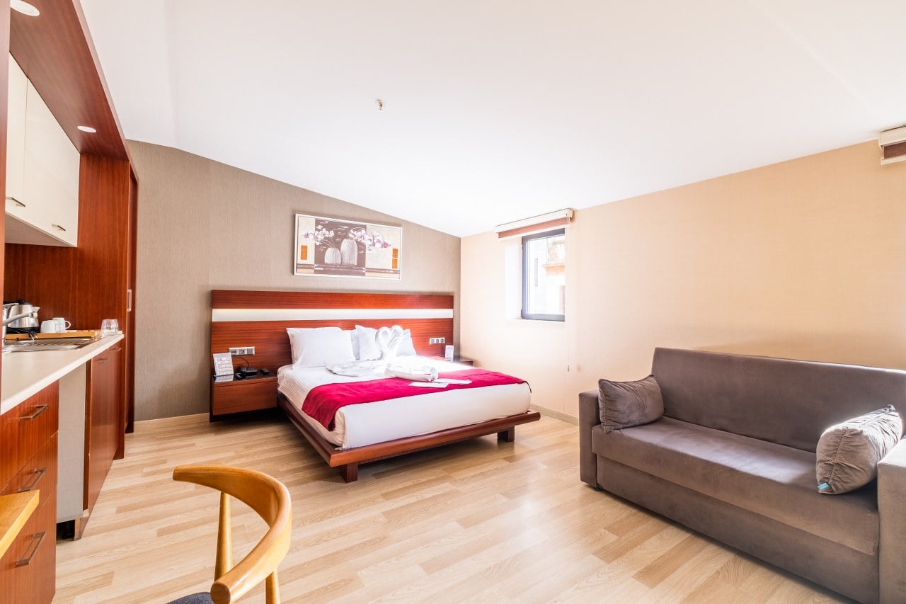 Family Room with Kitchenette