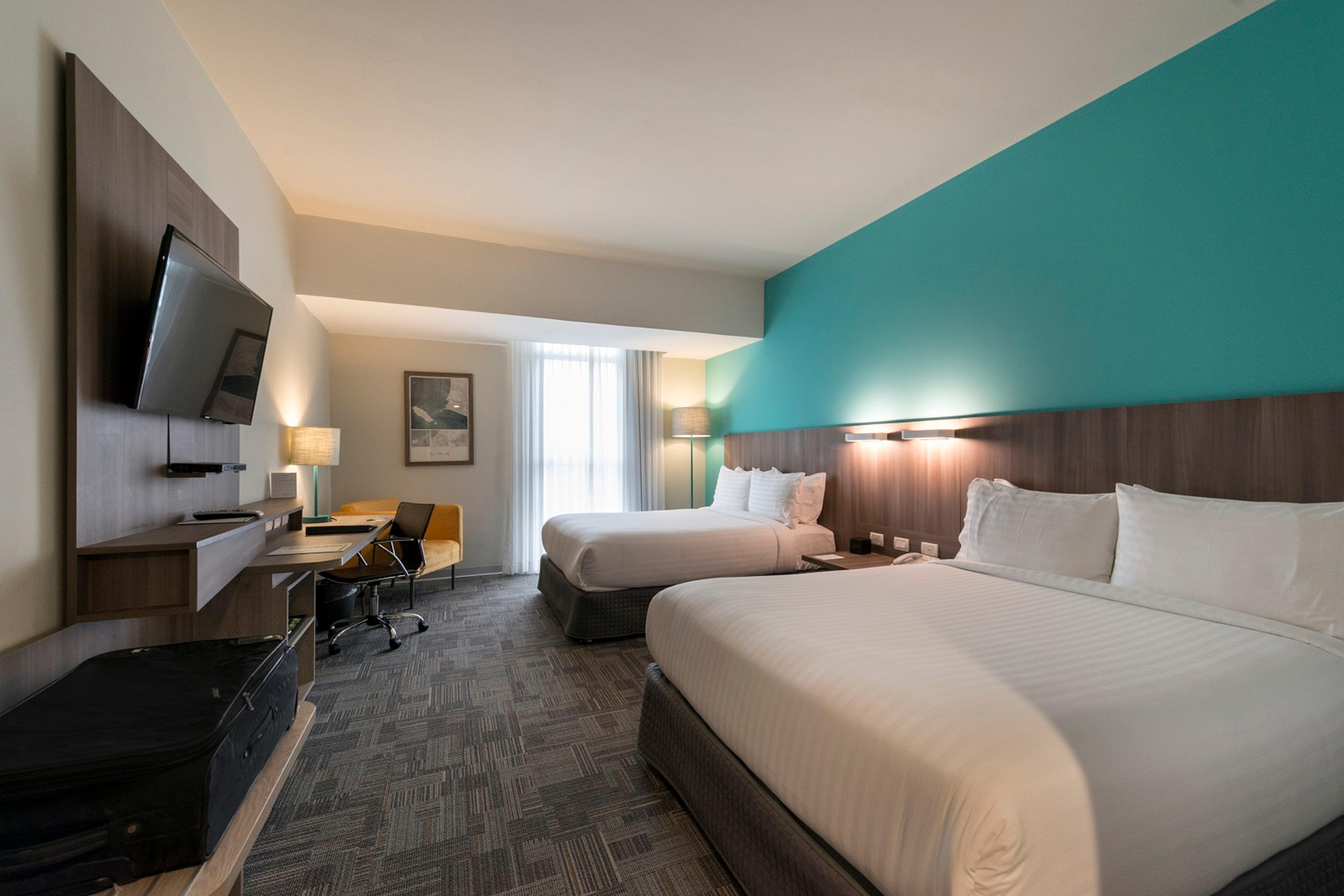 Double Two Queen Beds