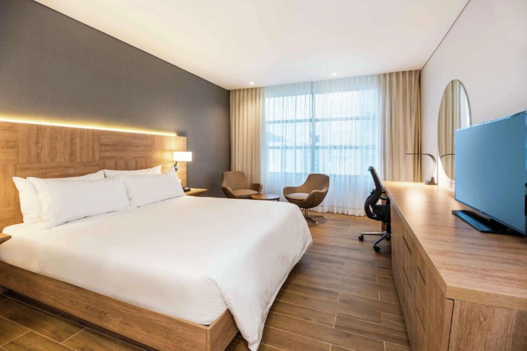 Single City View King Bed