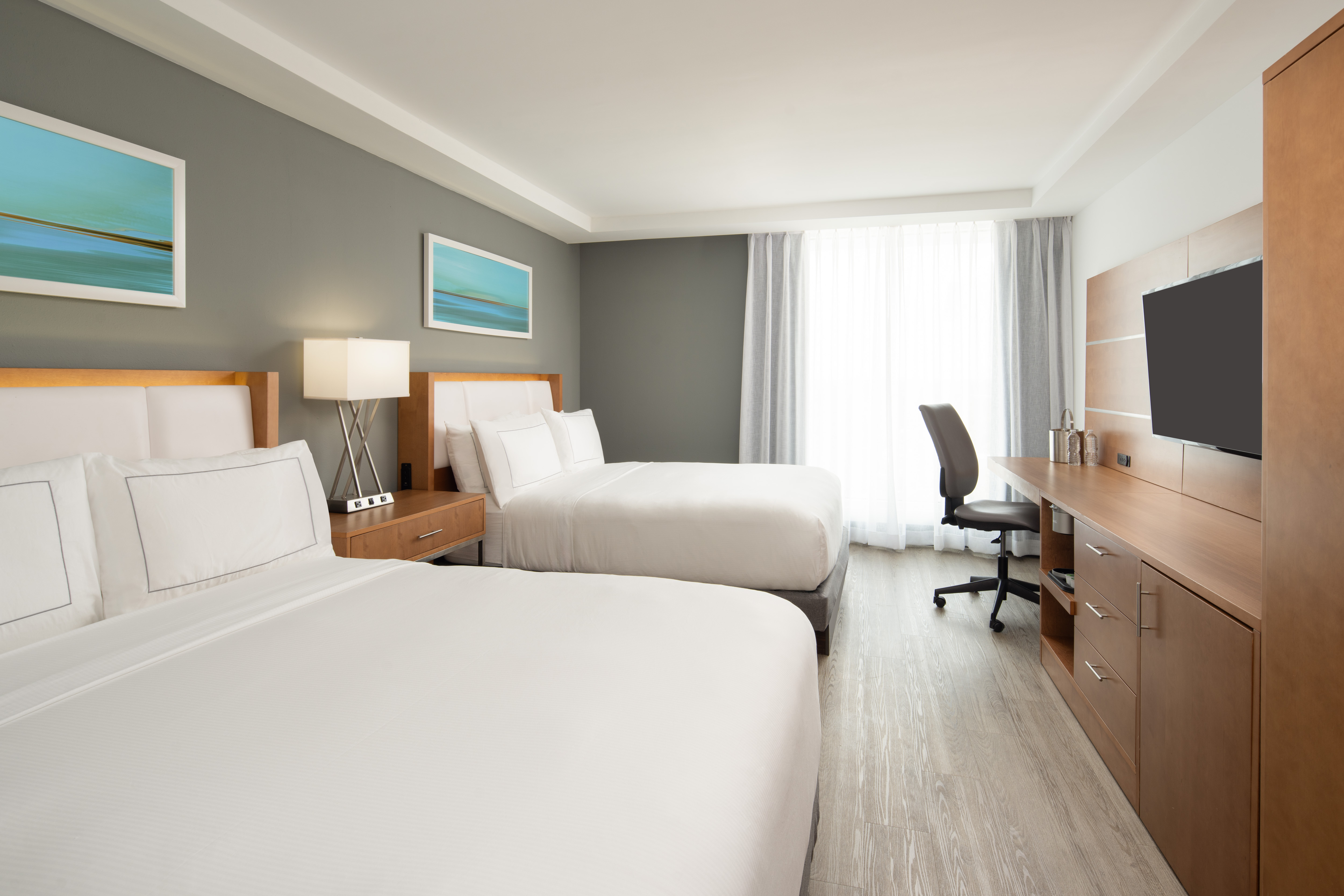 Double Two Queen Beds