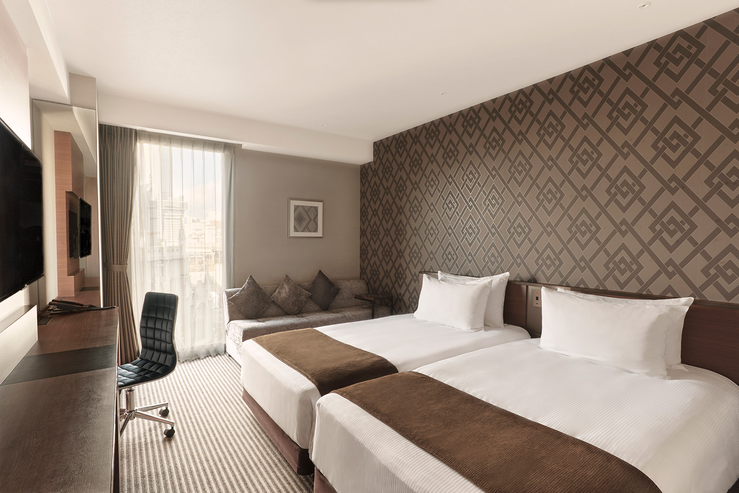 Twin Deluxe Two Beds