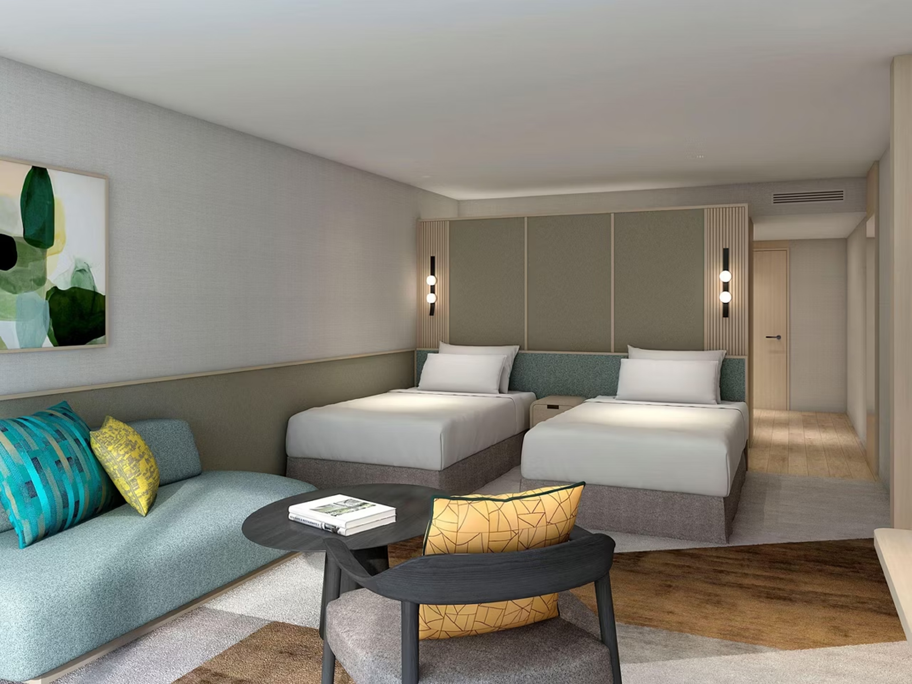 Suite Two Bedrooms with Views