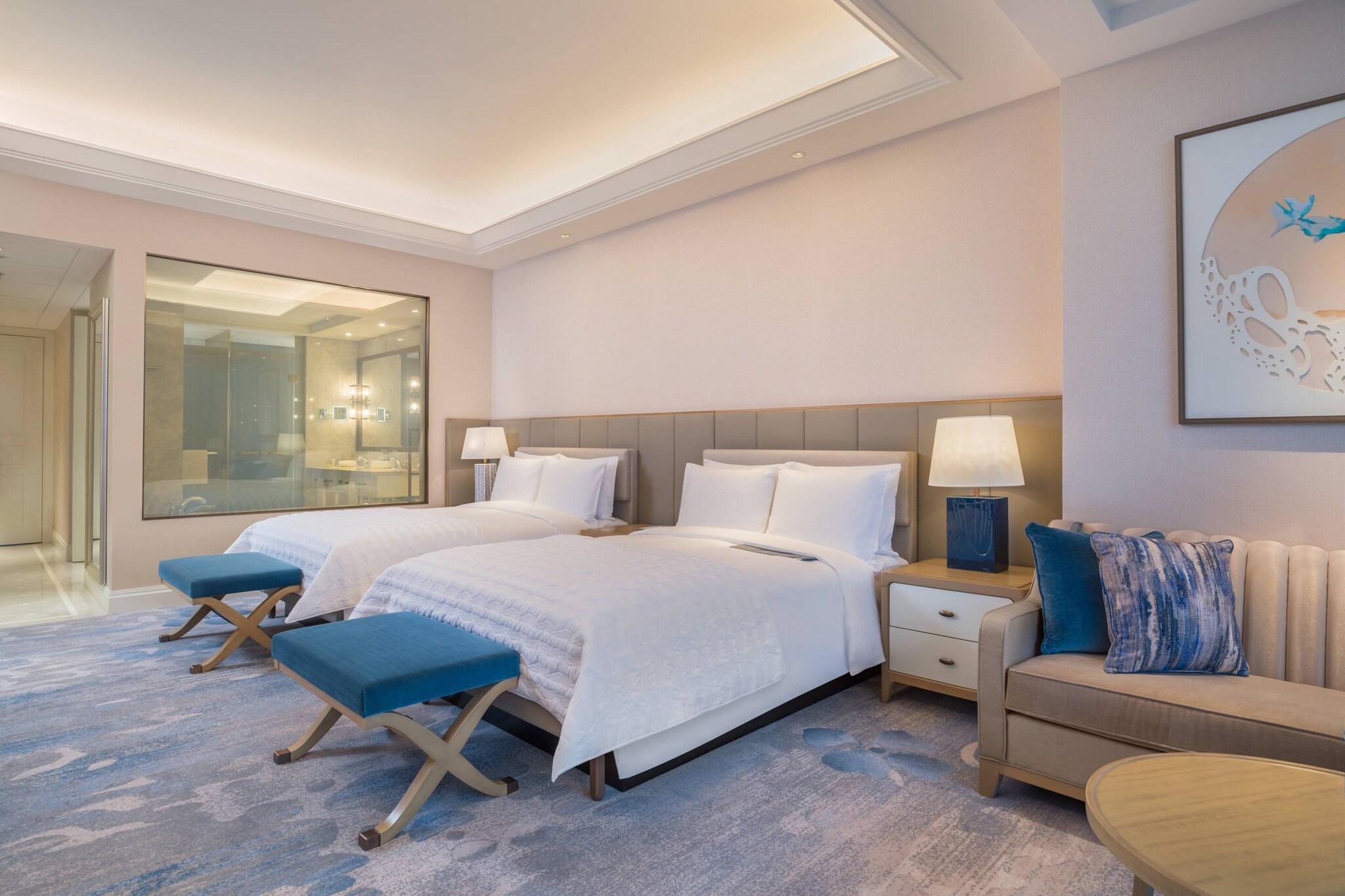 Quadruple City View Two Double Beds