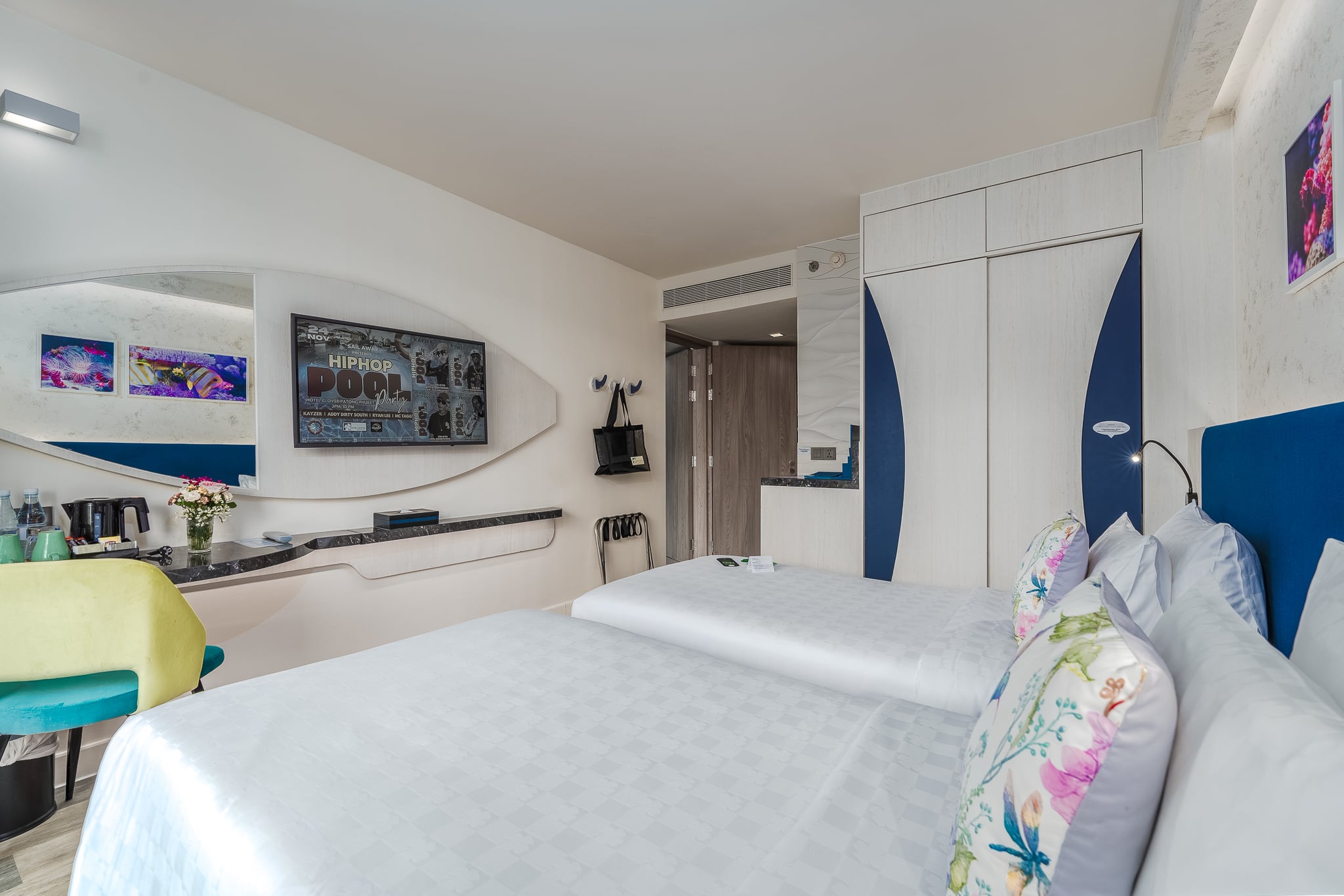 Twin Superior with Balcony