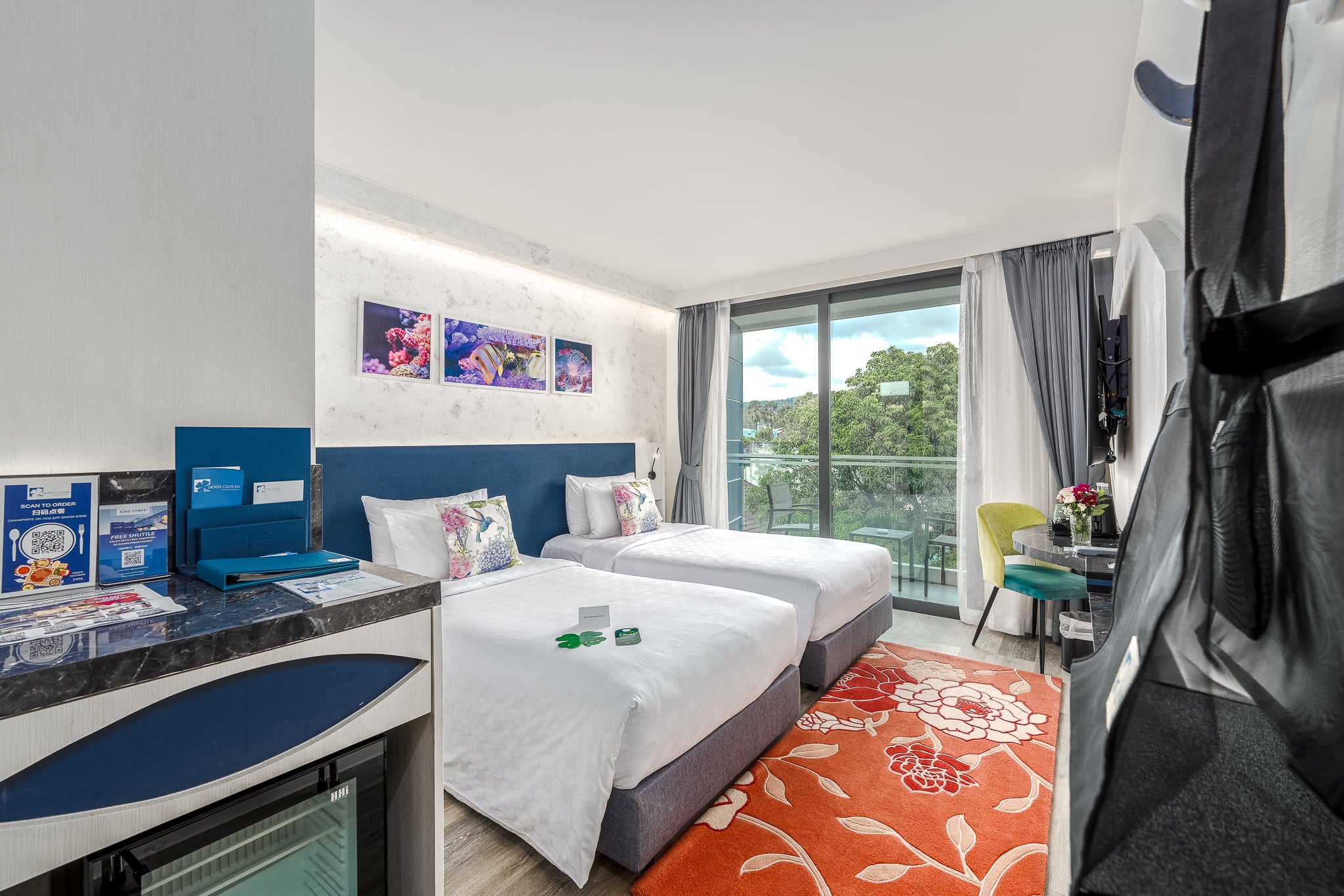 Twin Superior with Balcony