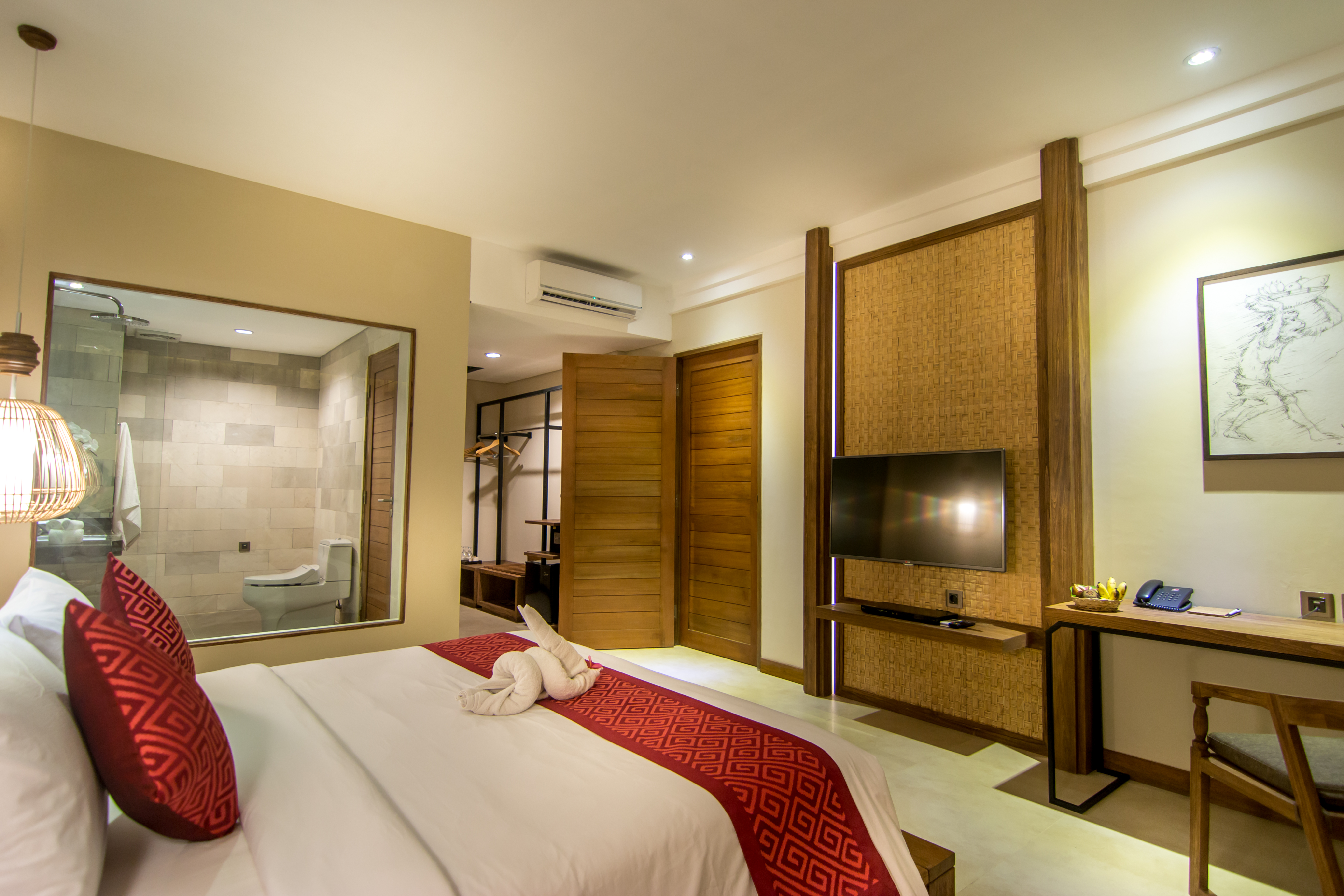 Double or Twin with Private Pool