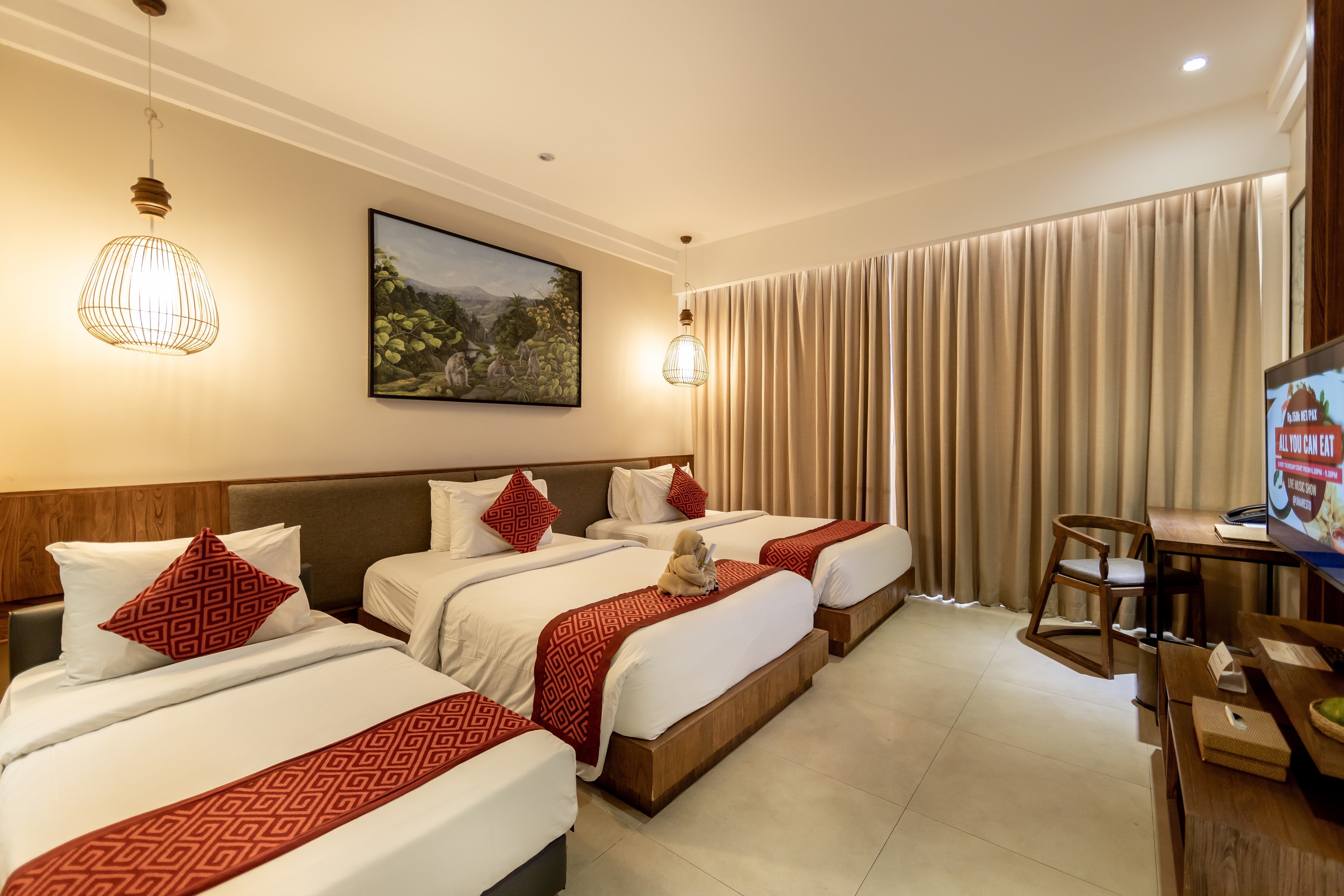 Double or Twin Deluxe Lagoon View