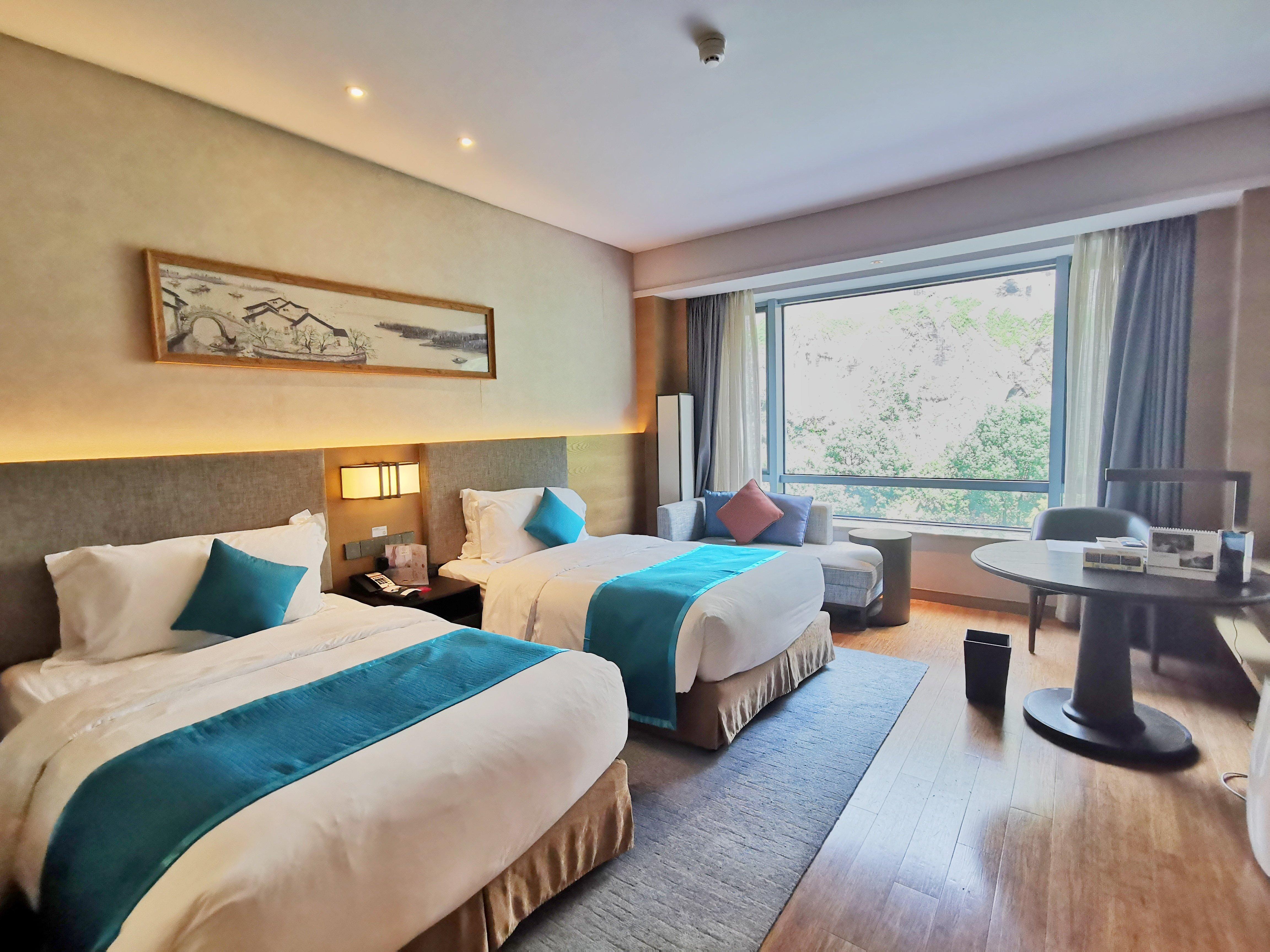 Twin Two Double Beds