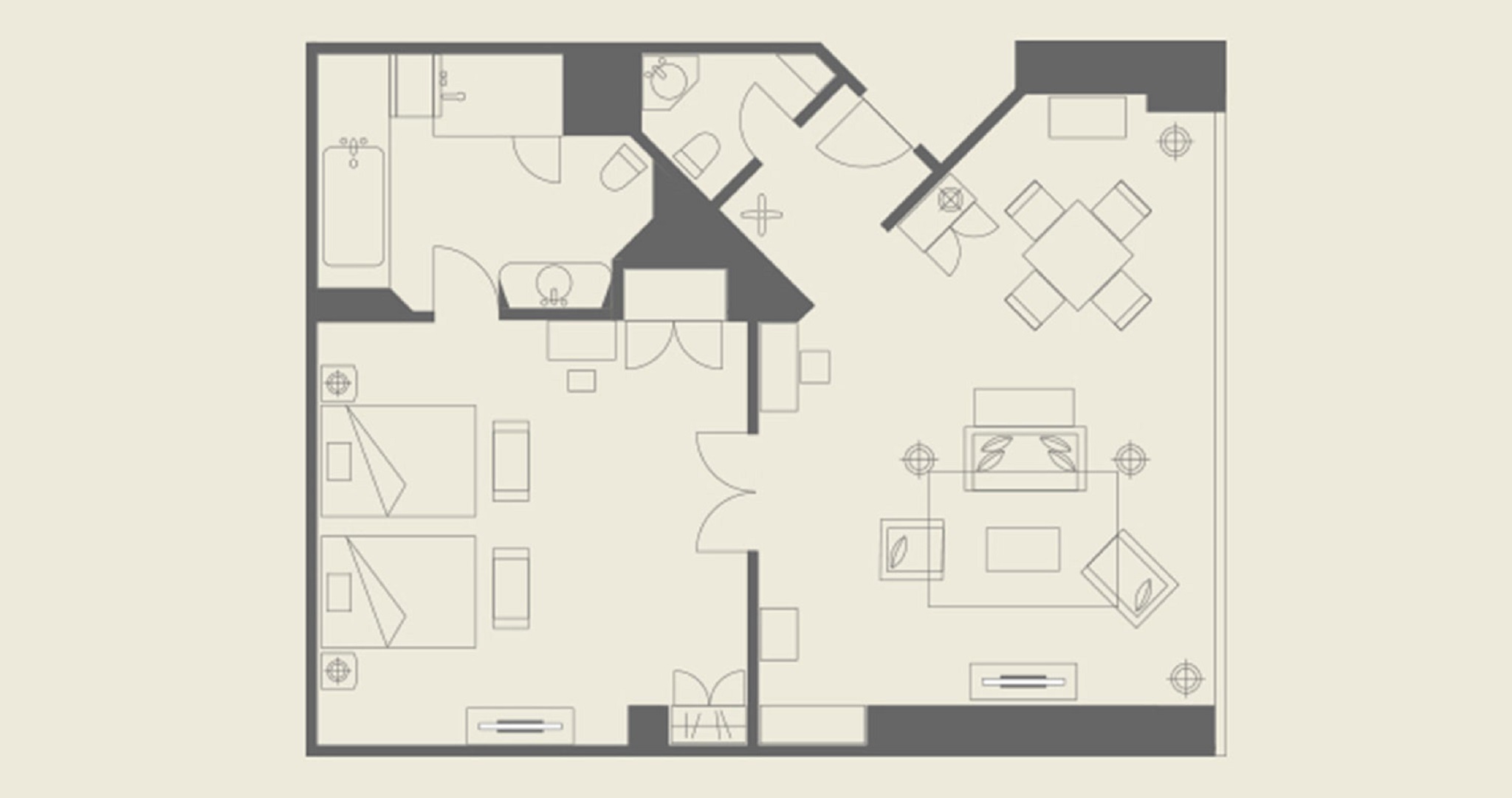 Junior Suite Two Beds