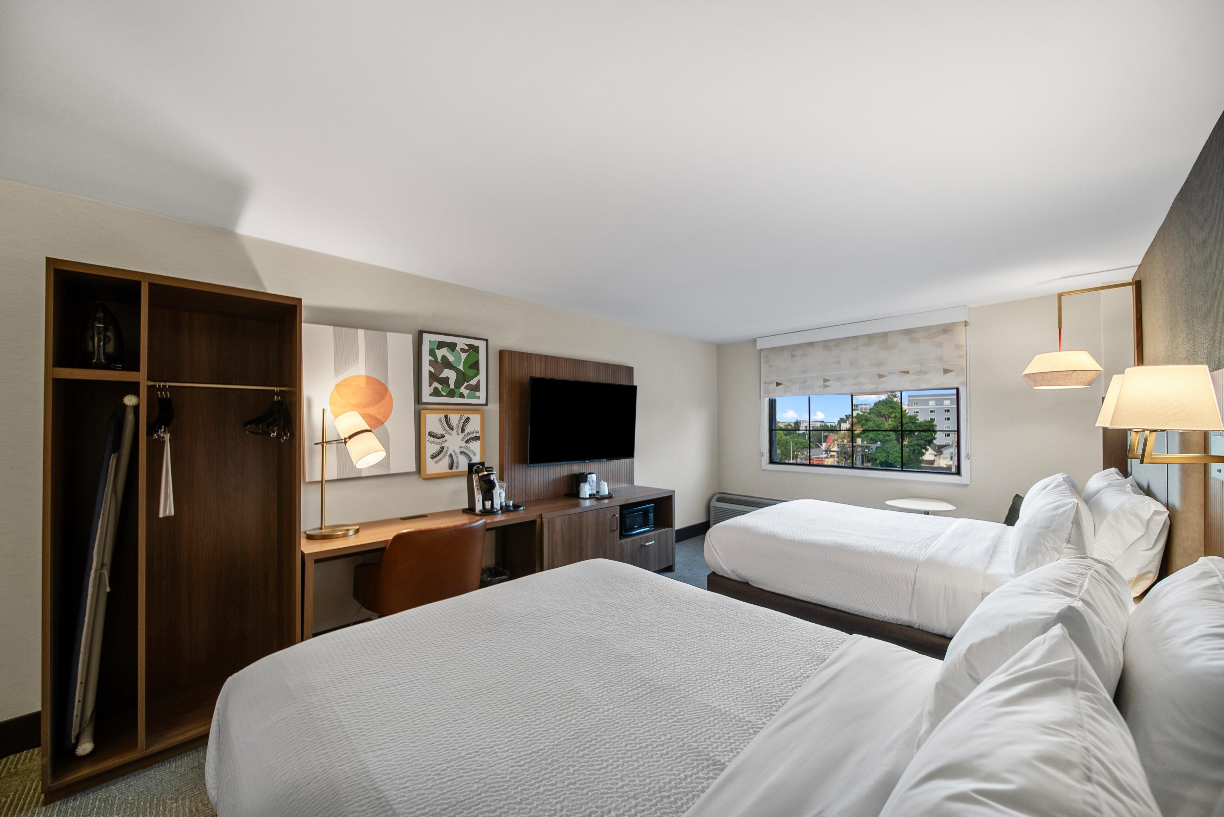 Double Two Queen Beds