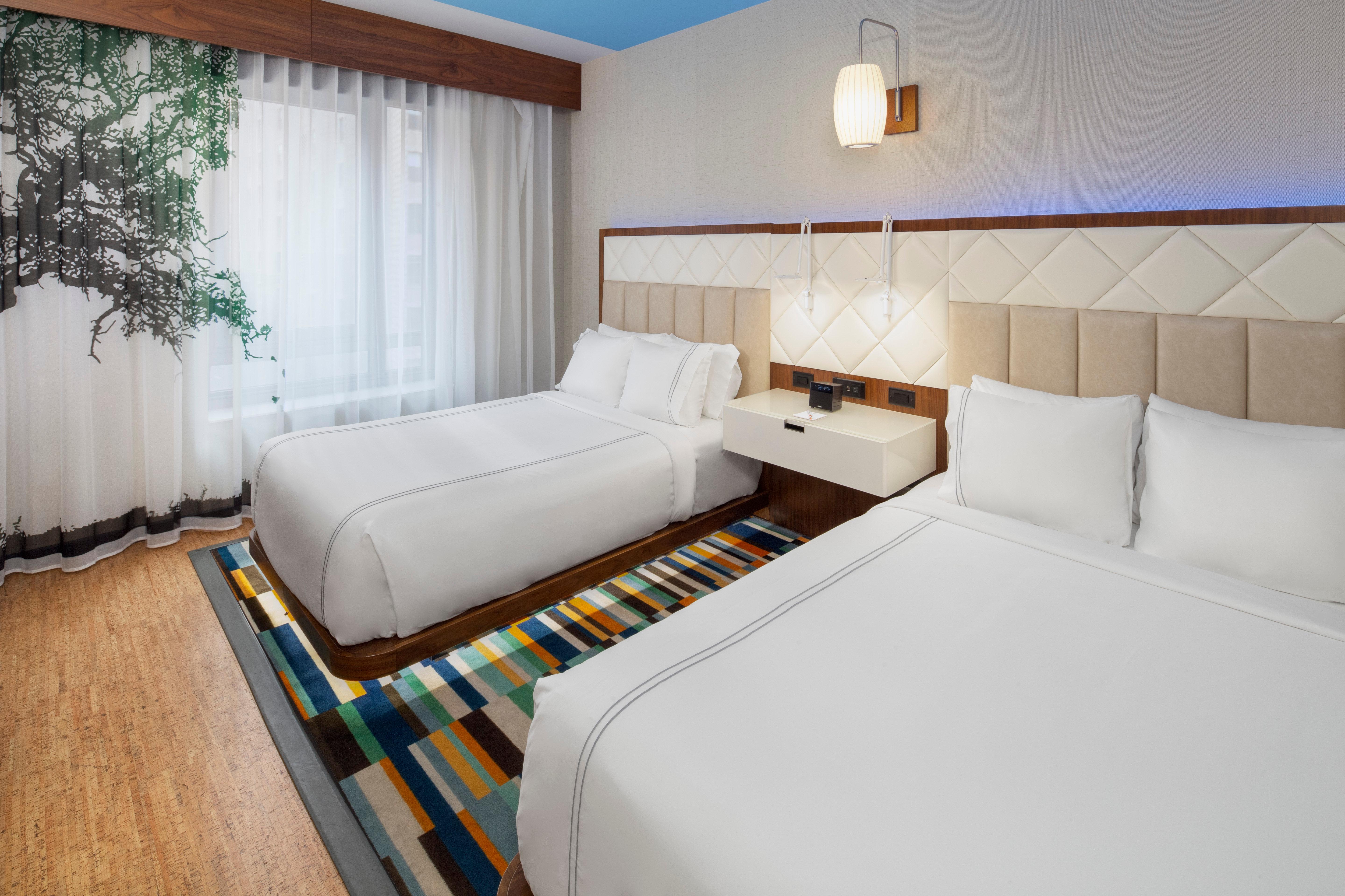 Double Two Double Beds