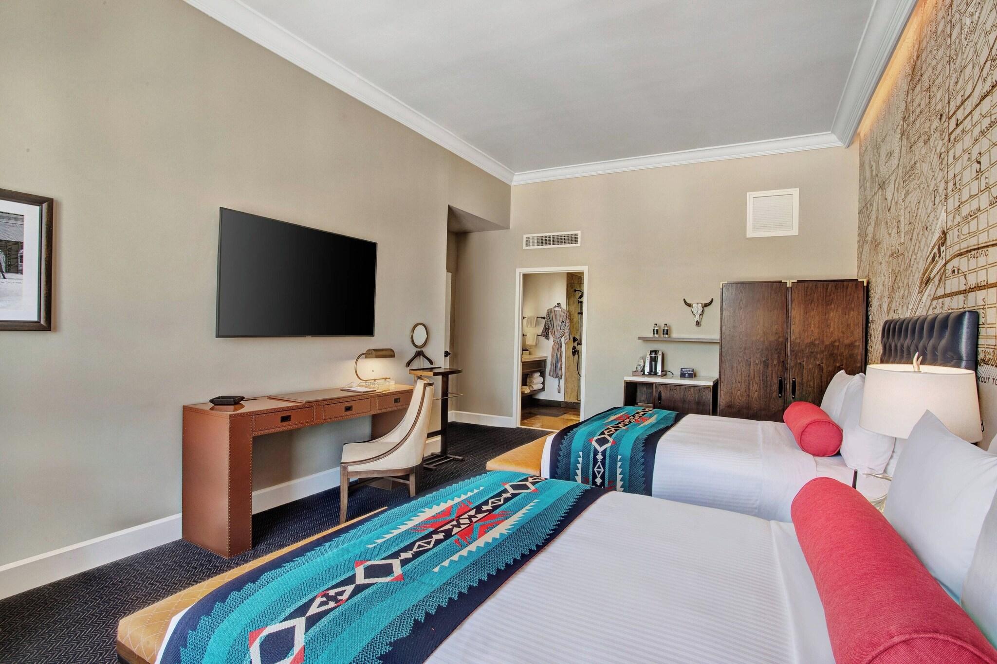 Double Two Queen Beds